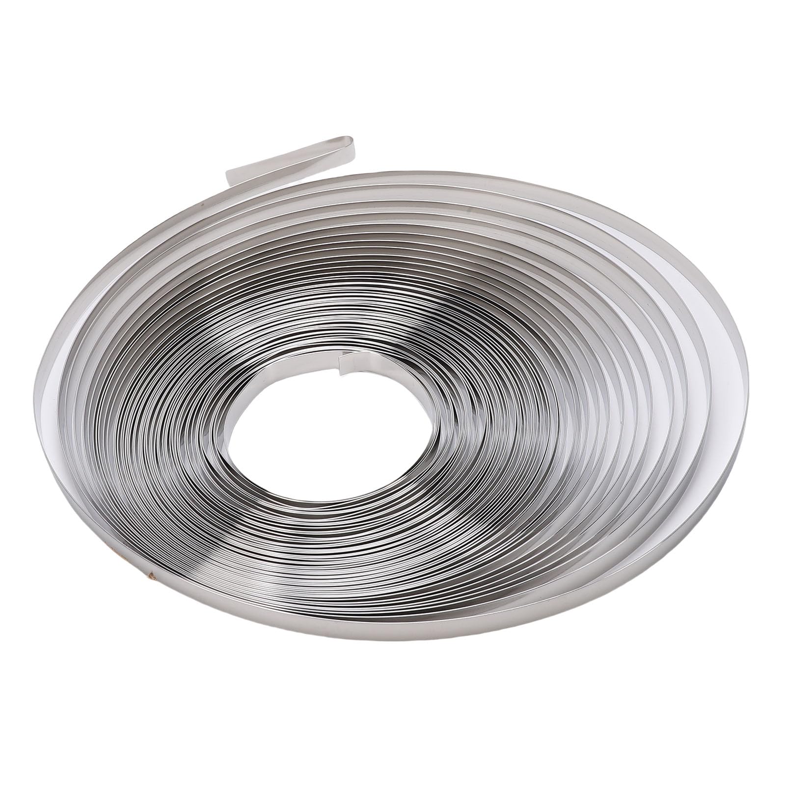FTVOGUE Zestaw do Wiązania taśmą ze Stali Nierdzewnej, Zestaw do Wiązania Metalu 304 z Narzędziem Napinającym i 100 Klamrami, 1 2 Cale X 100 Stóp, 1700 Funtów, łączenia opakowań Wysyłkowych w