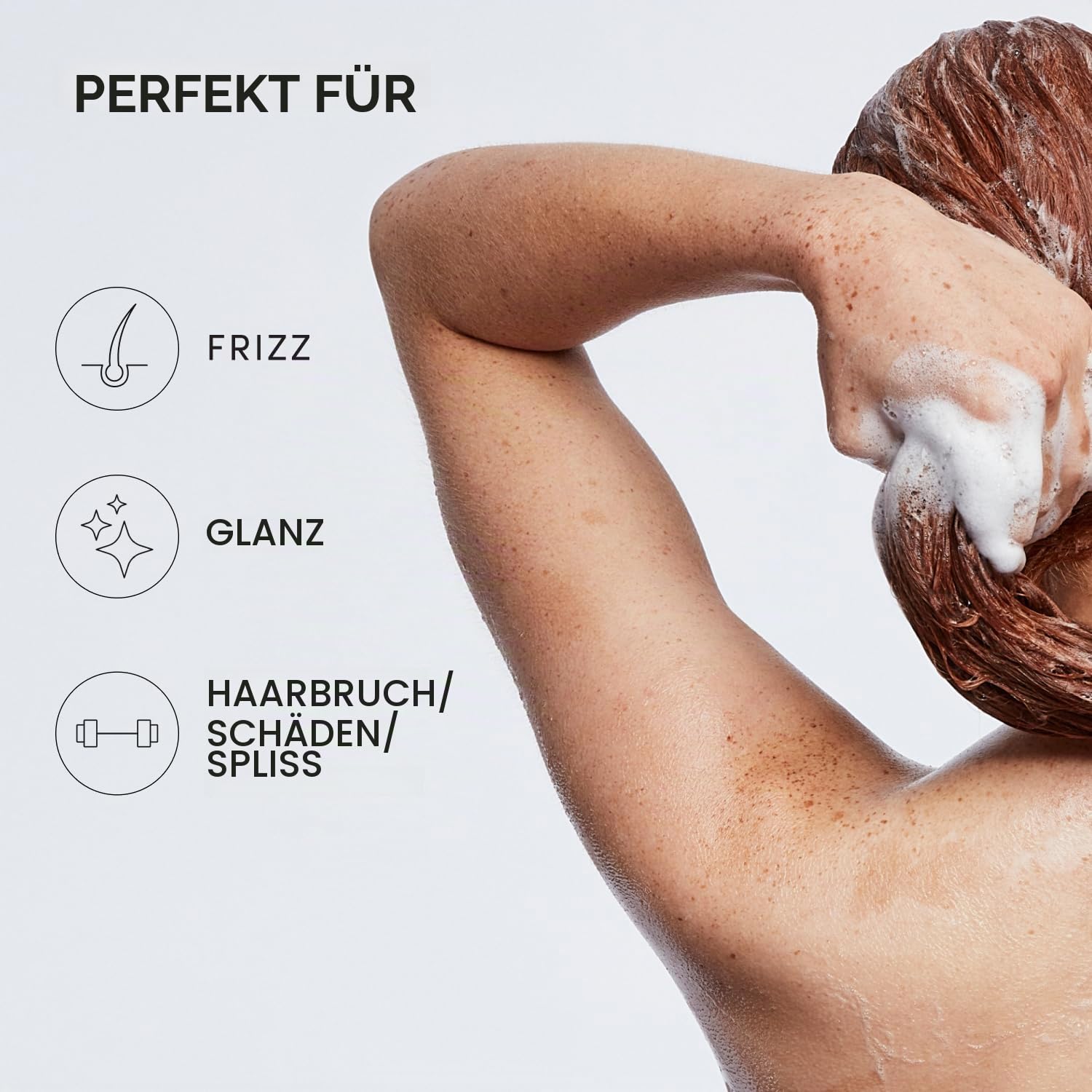 OUAI Mittelgroßes Shampoo-Nachfüllpack – feuchtigkeitsspendendes Shampoo mit Kokosöl, Babassu, Kumquat-Extrakt und Keratin – stärkt, nährt und verleiht Glanz – Parabene, Phthalat- und sulfatfreie