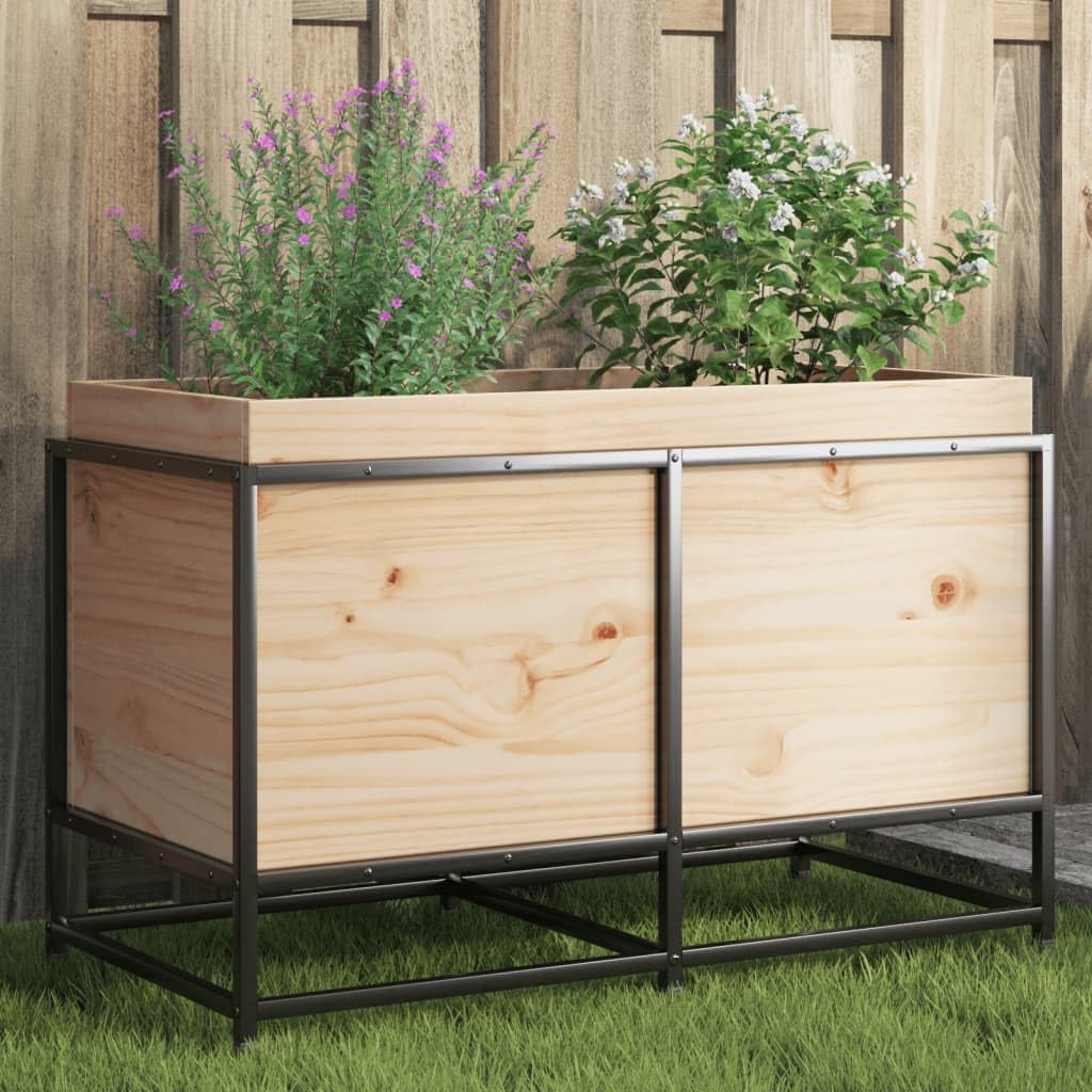Fioriera 90x40x72,5 cm in legno di pino impregnato | Leroy Merlin