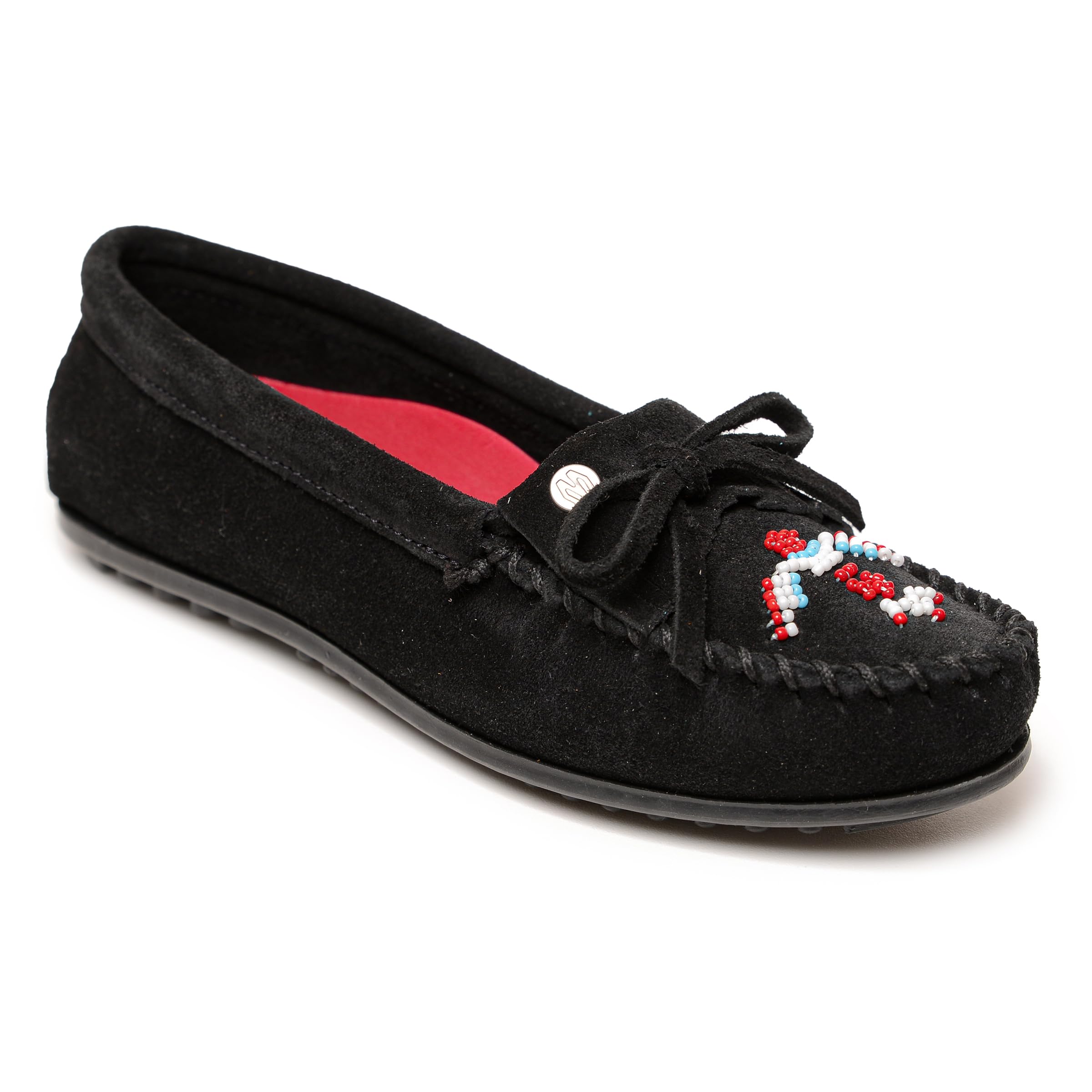 Minnetonka Womens Thunderbird Animikii Hardsole Moccasins For