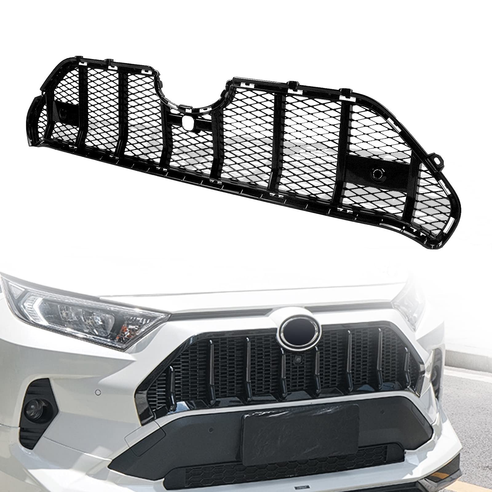 Grilles de course pour pare-chocs avant Toyota RAV4 contre les débris