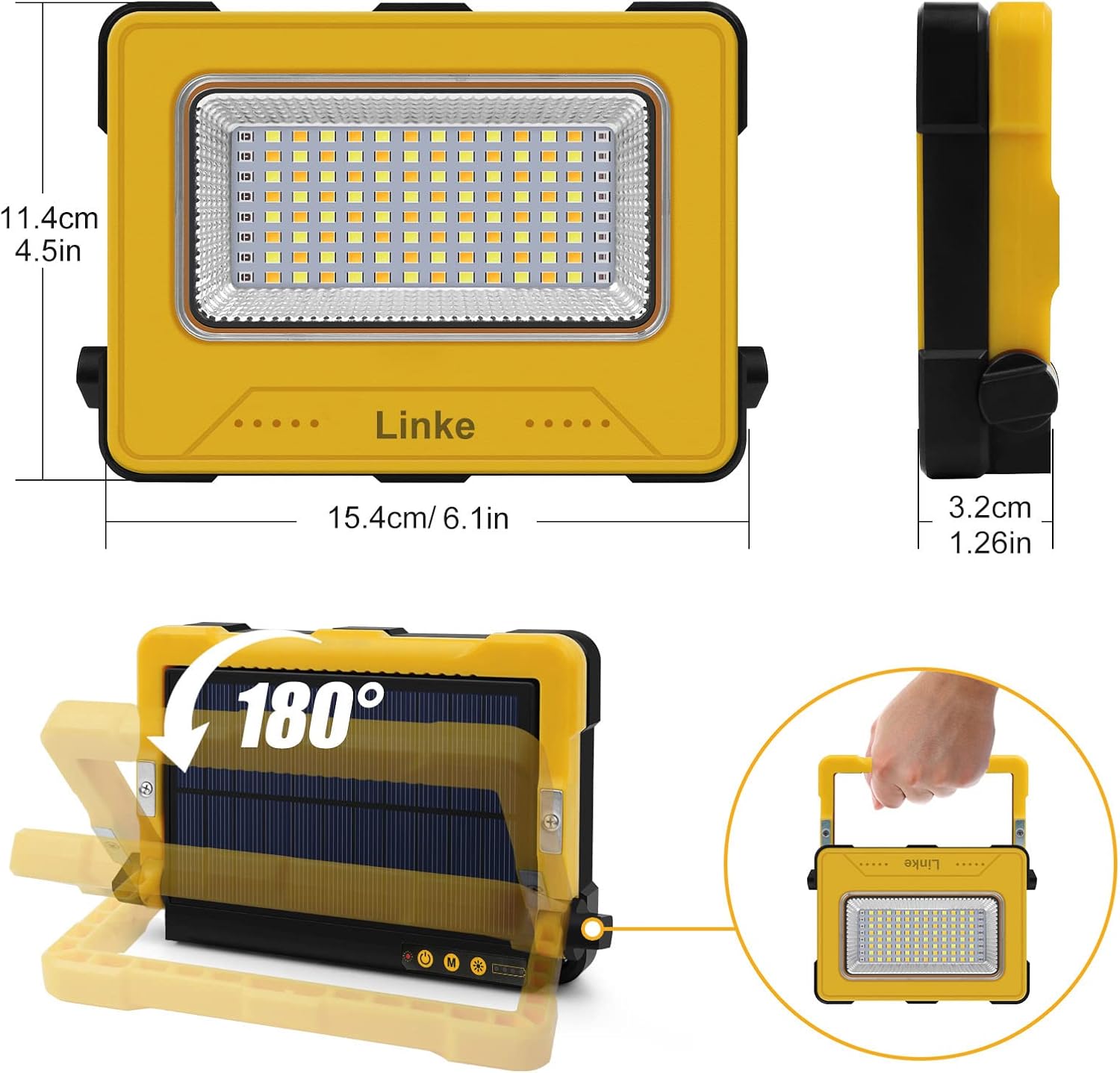 Linke Work Light mounted on a tripod