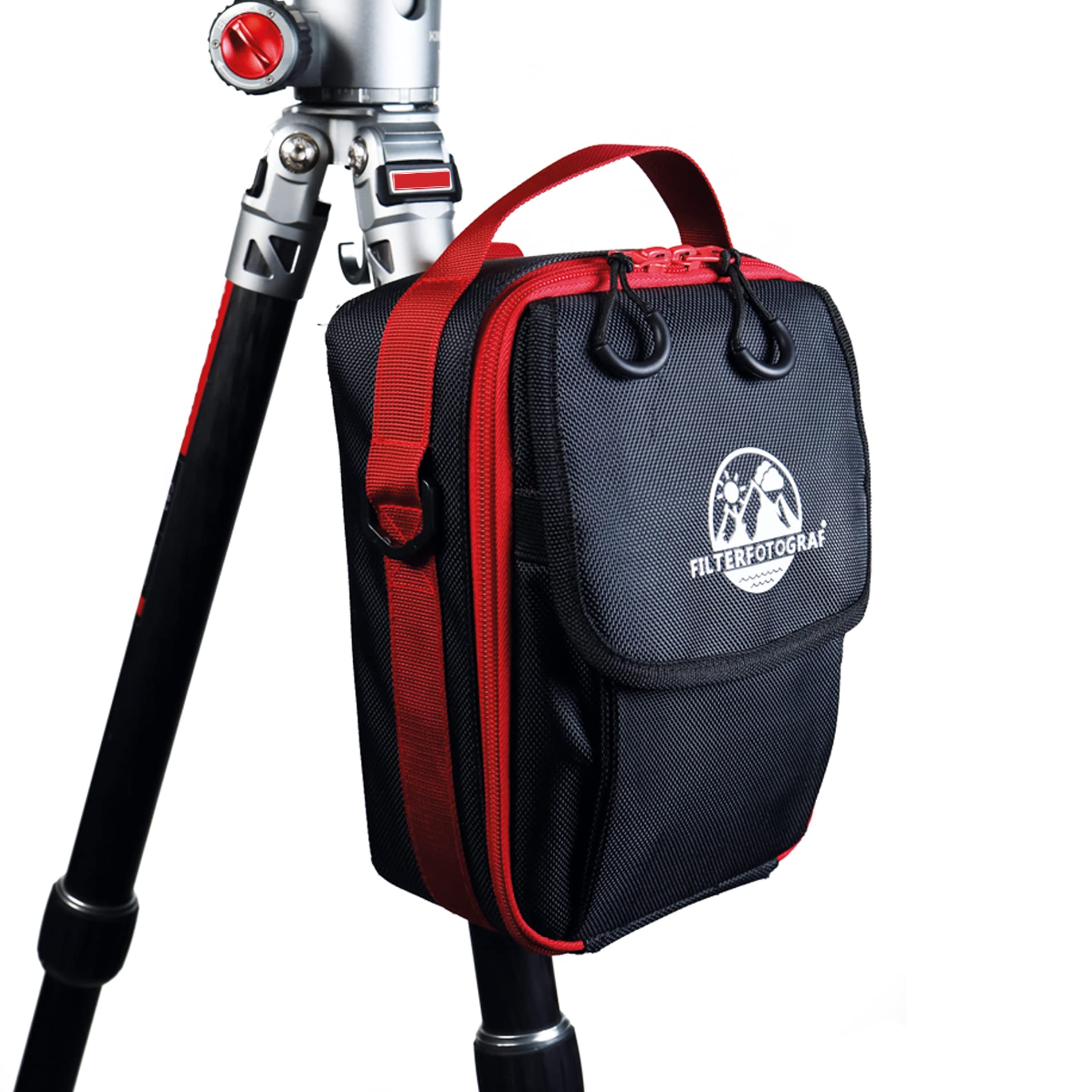 Filtertasche Rechteckfiltertasche für 10 Rechteckfilter/Videofilter 100x100 und oder 100x150 mit und ohne Filterrahmen, geeignet für K&F, Kase, Rollei, Haida, Nisi