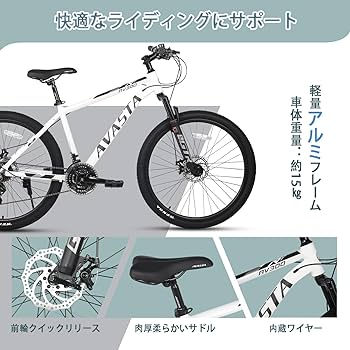 本格マウンテンバイク ホワイト 楽天市場】グレー（マウンテンバイク｜自転車・サイクリング