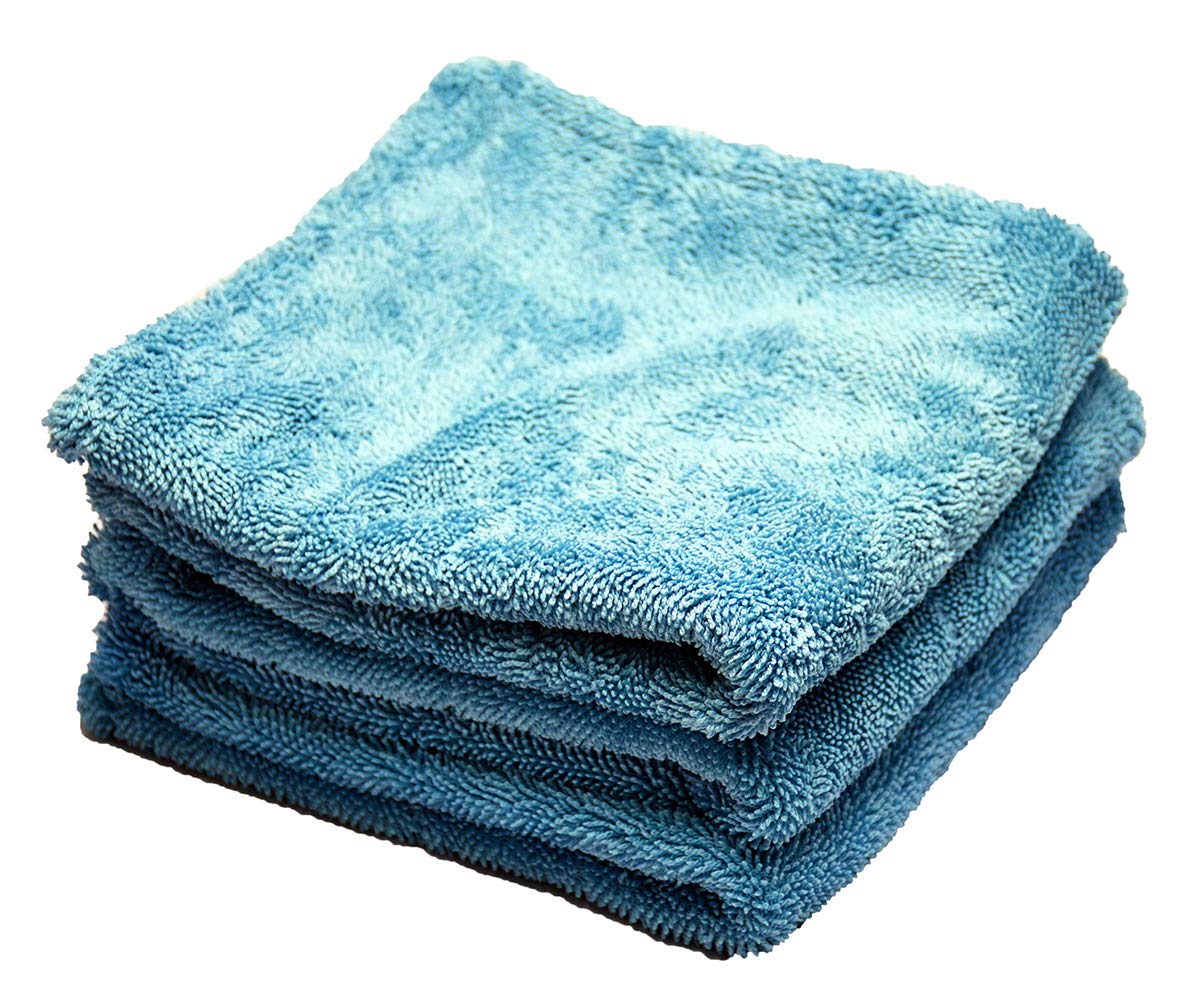 McKee's 37 MK37-G1100-3 Glacier 1100 GSM Drying Towel, 16 x 16 Inches, (Pack of 3)