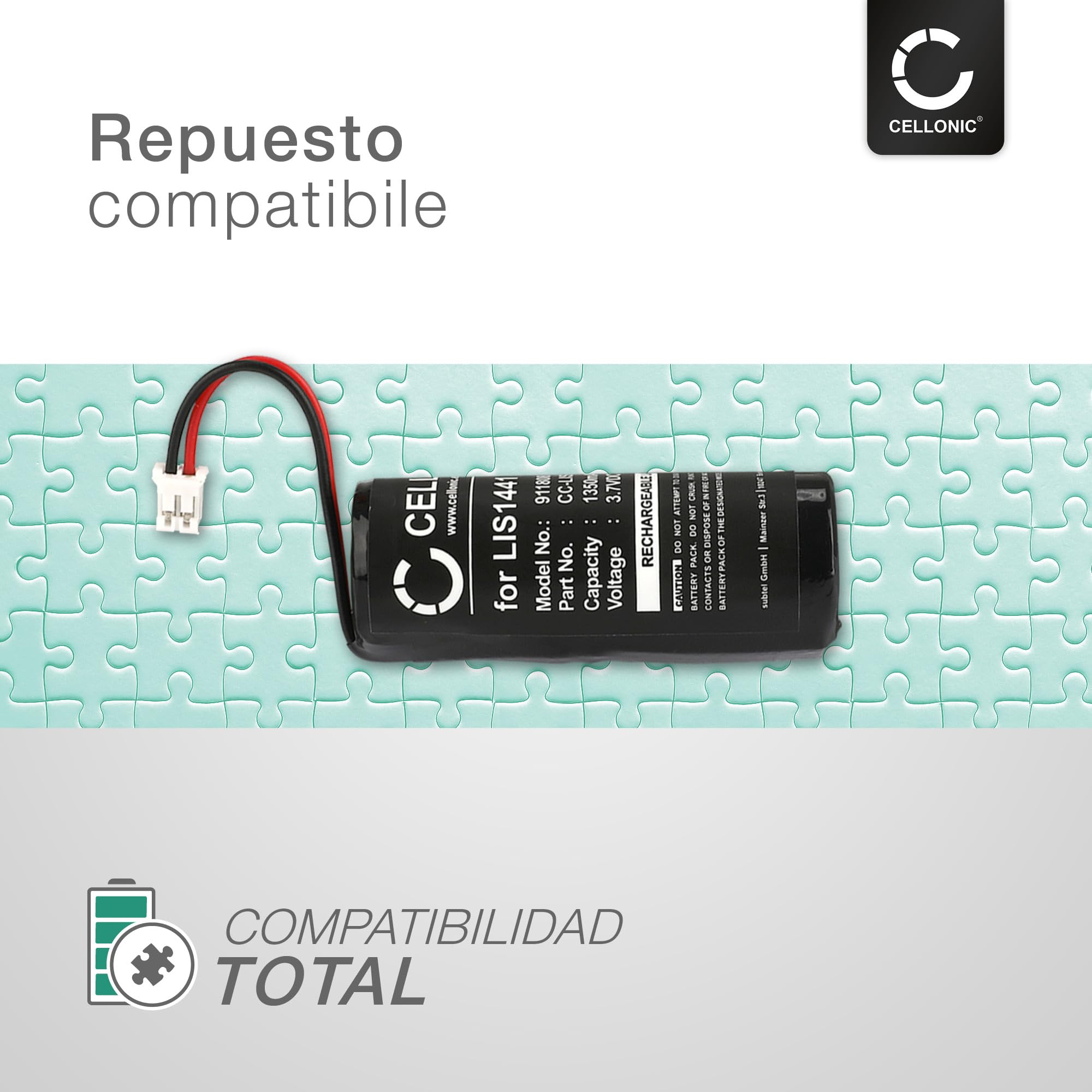 CELLONIC LIS1441 - Batería de Repuesto para Sony PS3/PS4 Move Motion Controller, Playstation Move + Kit de Herramientas de Repuesto para Gamer, Mantel, Consola