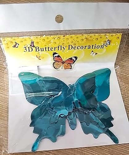 Miniatura 4 de 48 calcomanías de mariposa doradas, decoración de habitación, decoración de pared para sala de estar, mariposas doradas para decoración de pasteles,