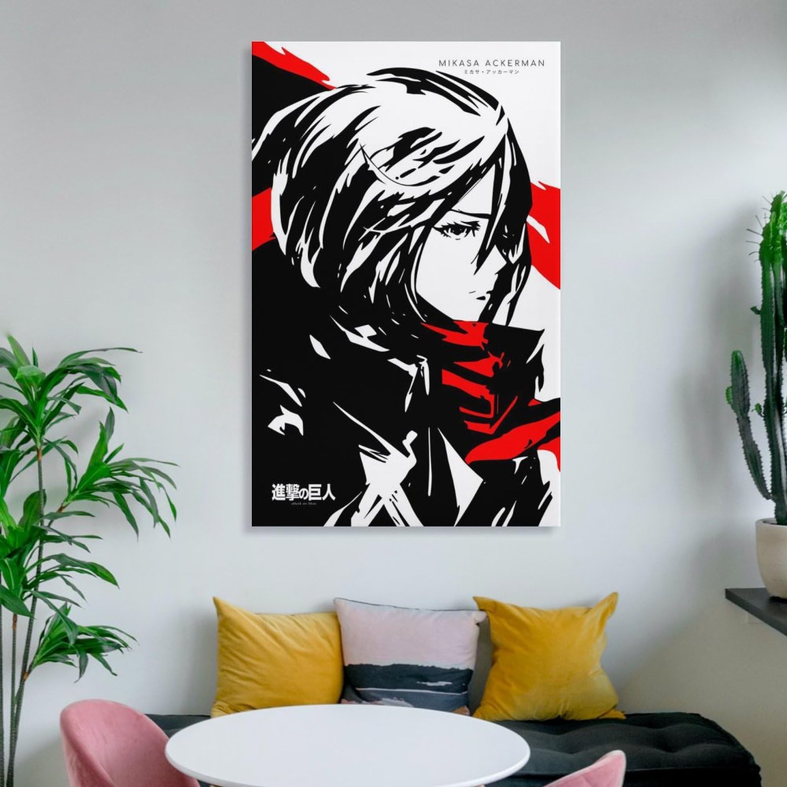 Amazon.co.jp: GENERIC 進撃の巨人 ミカサ アニメ ポスター 2 ポスター