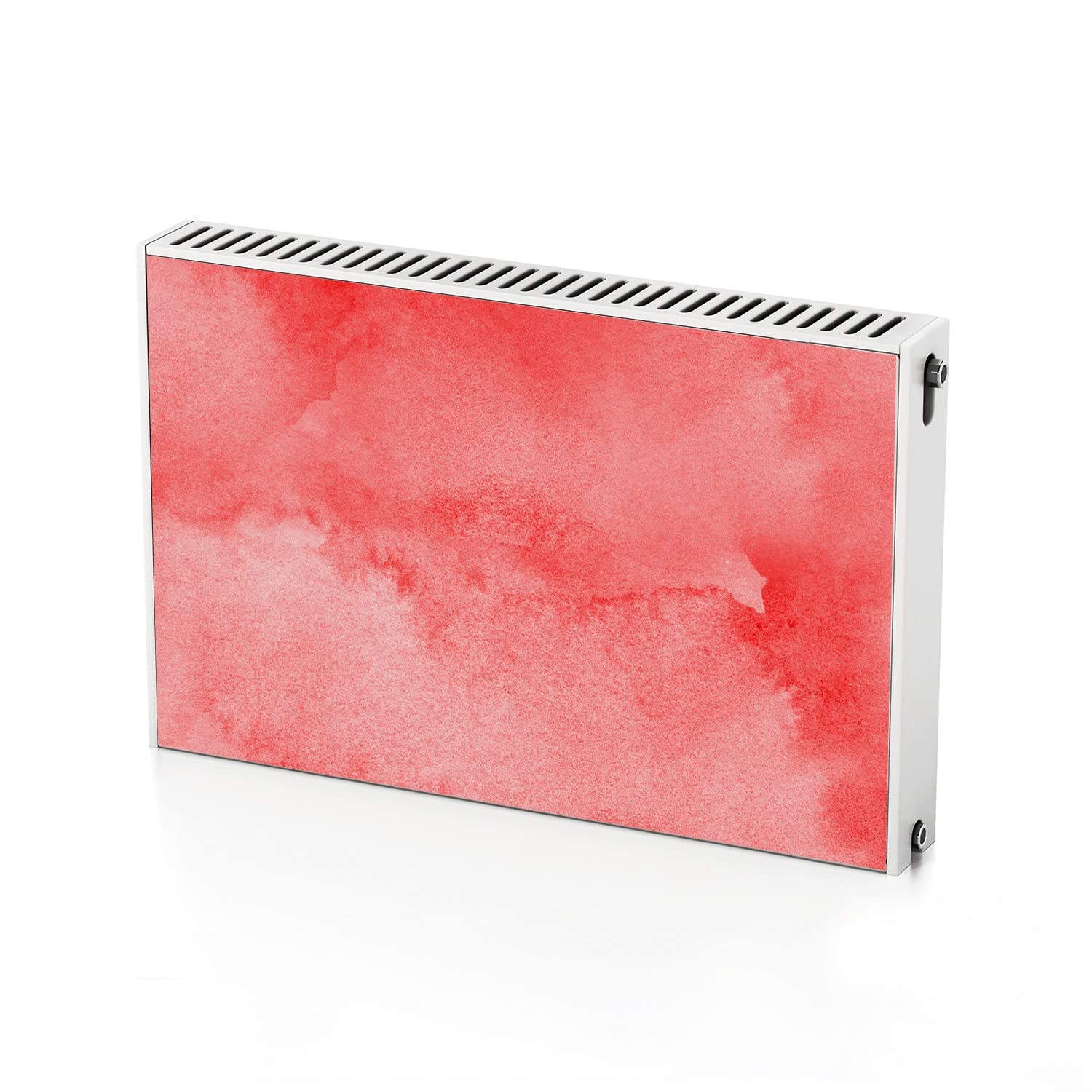 Aimant de décoration pour radiateur Coloray 90x60 cm avec revêtement magnétique rouge
