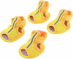 Amazon.com : uxcell 2 Pairs Small Size Yellow Mesh Puppy