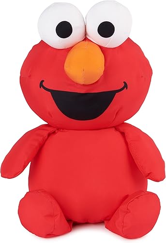 Miniatura 1 de GUND Sesame Street - Peluche oficial de Elmo Muppet de nailon prémium para edades de 1 año en adelante, rojo, 7 pulgadas