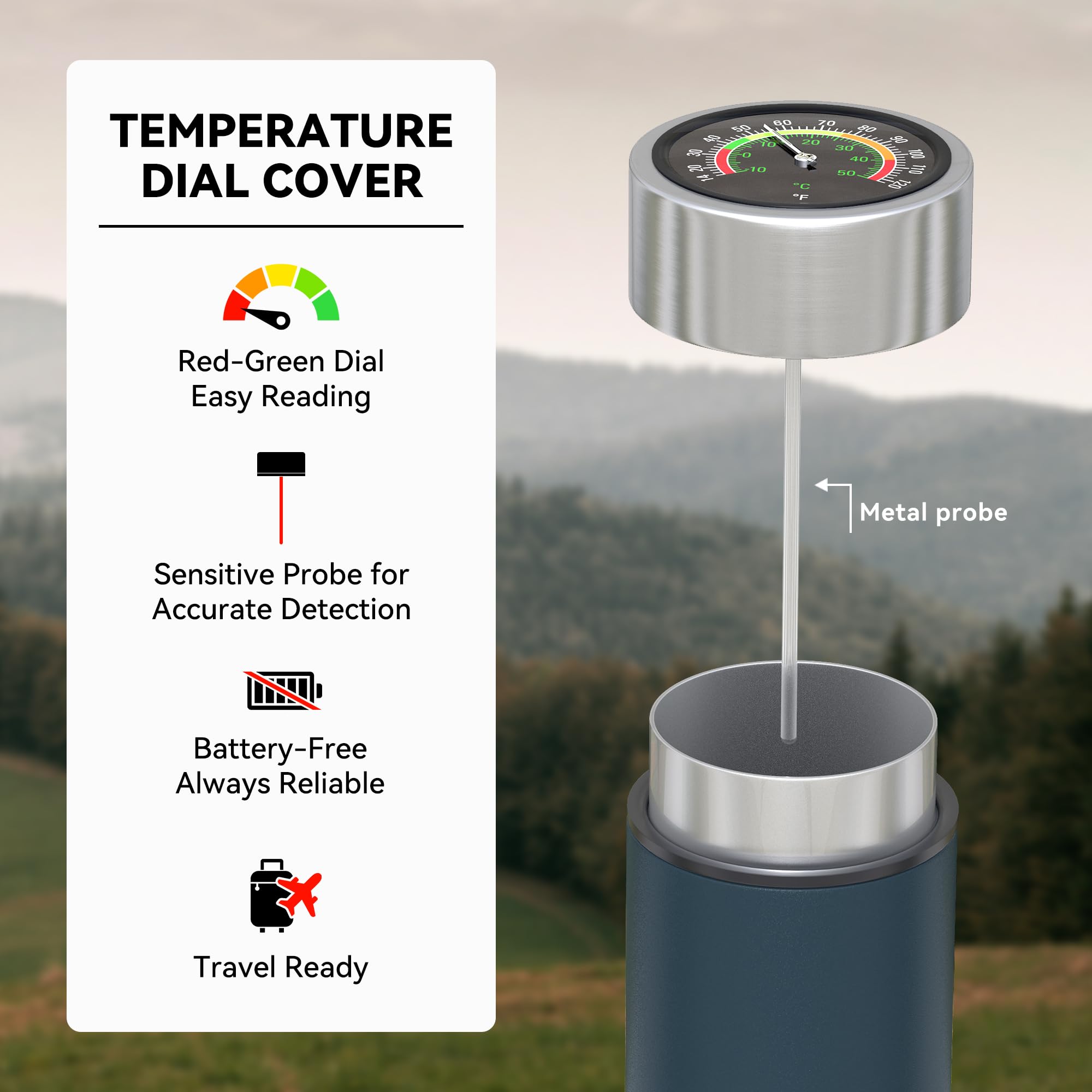 DISONCARE nevera medicamentos portatil,nevera insulina viaje de Indicador de temperatura mecánico,TSA estuche insulina,Contiene 3 plumas de inyección,2-8 °C,Viajes para diabéticos(Azul oscuro)