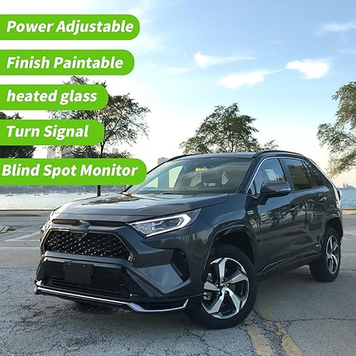 Miniatura 4 de Espejo lateral para RAV4 2022 2023, espejo de puerta de automóvil compatible con Toyota RAV4 2019 2020 2021 lado izquierdo del conductor  Potencia