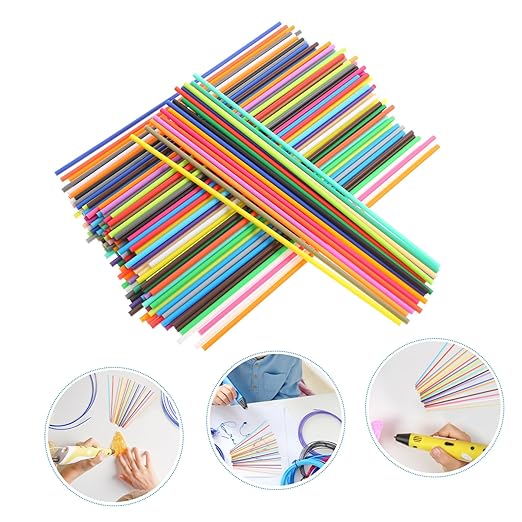 160 Piezas Recambios Lápiz 3D Multicolor PVC Pack Filamento miniatura 8