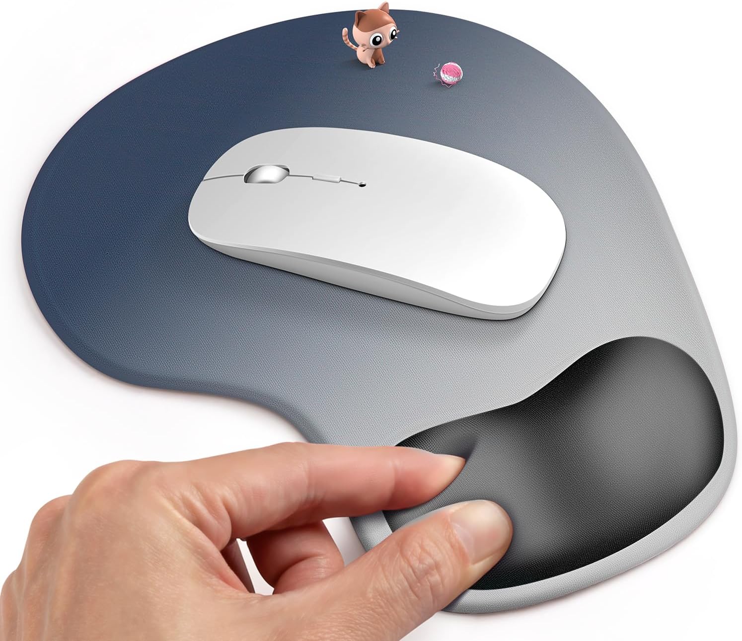 Soqool Mouse Pad, Ergonomic Mouse Pad with Comfortable Gel