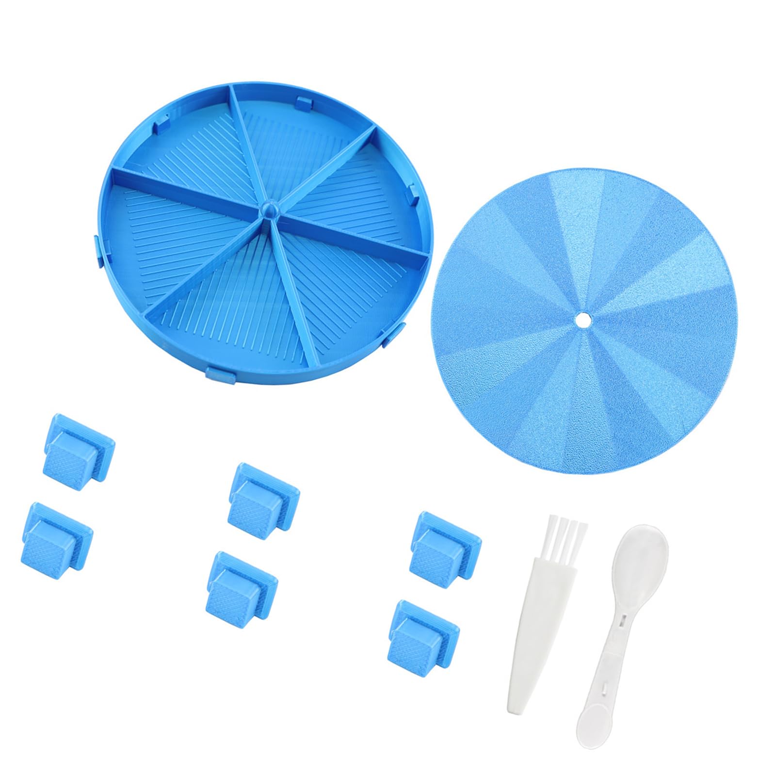 YROHGKPN Easy Art Beads Sifting Tray Set Crafted From Polylactic Acid Designs Craft Enthusiasts Round Sifter