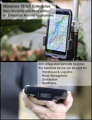 Miniatura 6 de Vanquisher Terminal de datos portátil PDA PDA de 6 pulgadas con escáner de código de barras 1D y 2D (Honeywell N3680), 4 GB de RAM+128 GB, Wi-Fi y