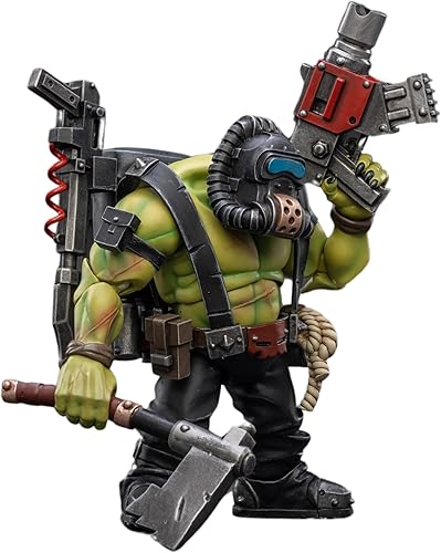 JOYTOY 118 Warhammer 40,000 Figura de acción Ork Kommandos Snarit Collection Modelo (5 pulgadas)