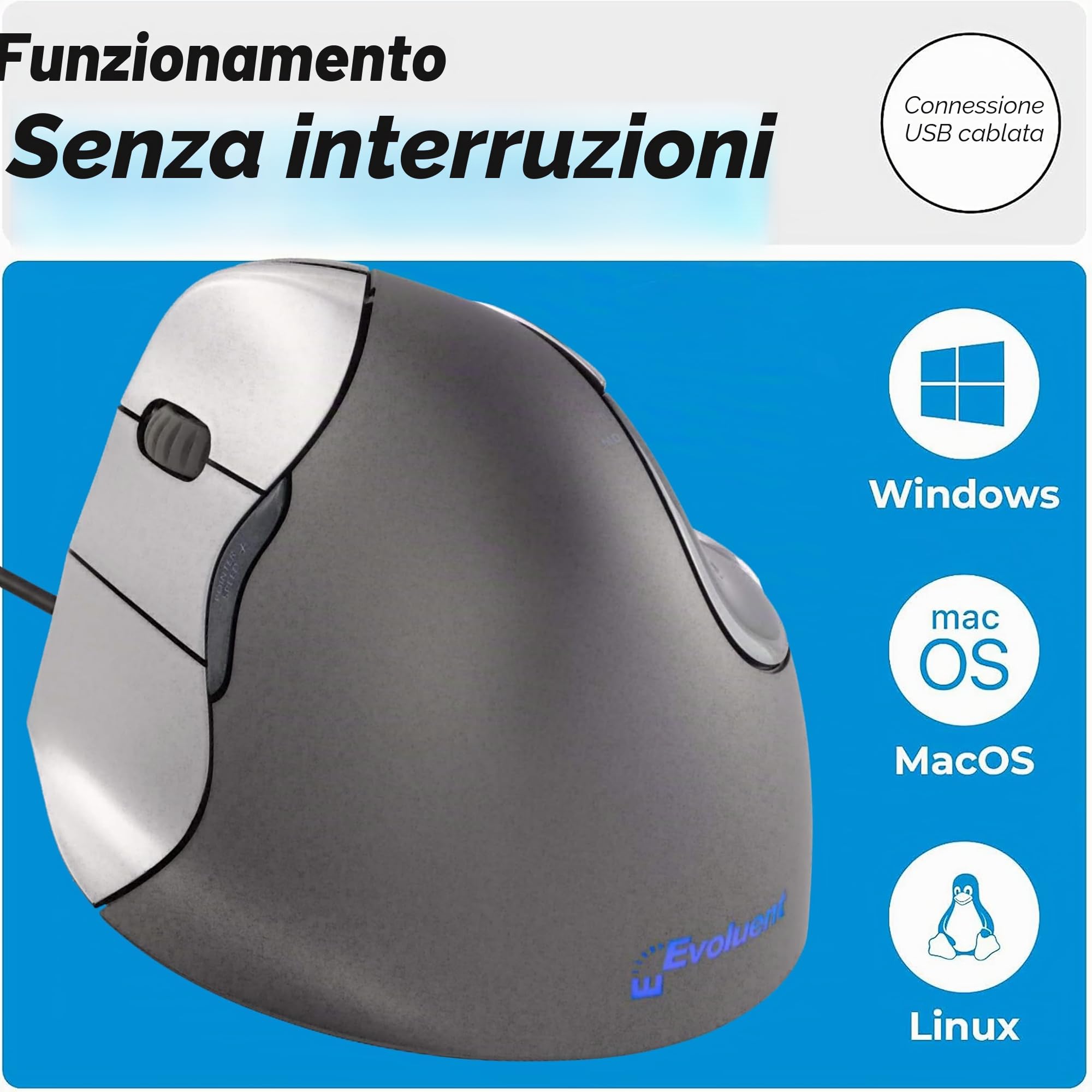 Evoluent VerticalMouse 4 Sinistro