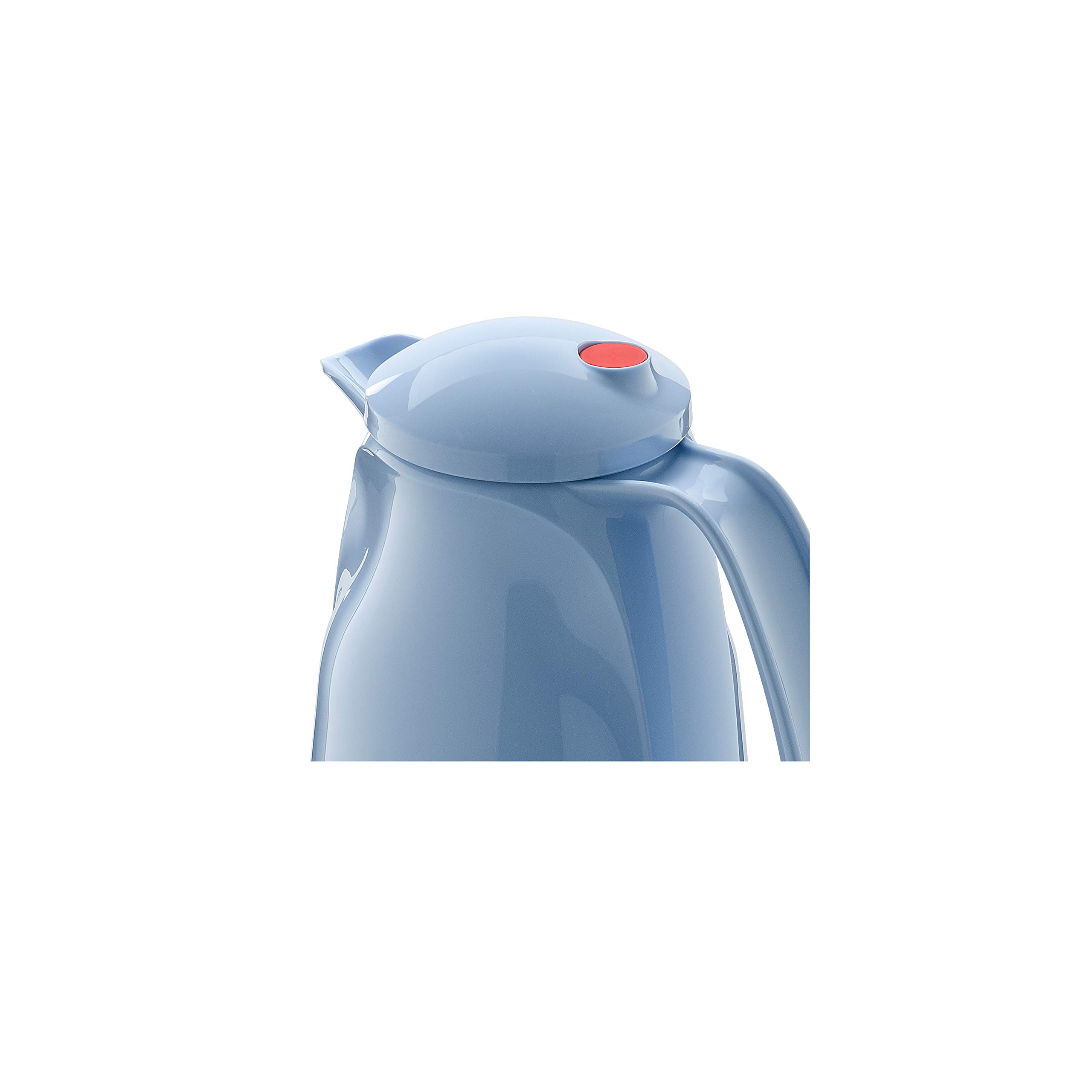 ROTPUNKT Thermos 225 Bella, 0,5 l, tappo a vite a doppia funzione, senza BPA, per bere sano, prodotto in Germania, caldo e freddo, inserto in vetro, baby smurf