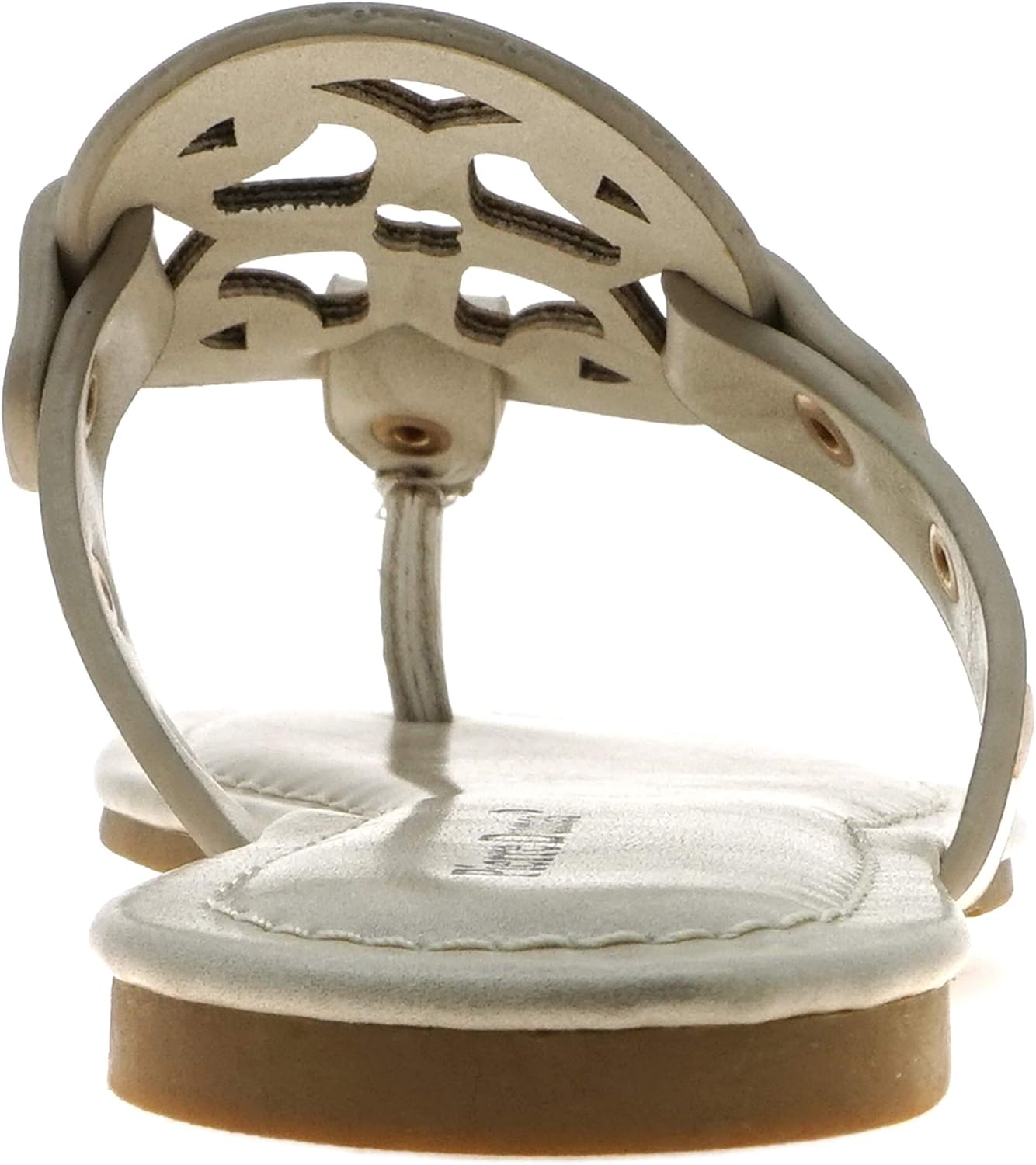 Pierre Dumas Women's Limit-20 Thong Flip Flop Sandal 5.5 Nude