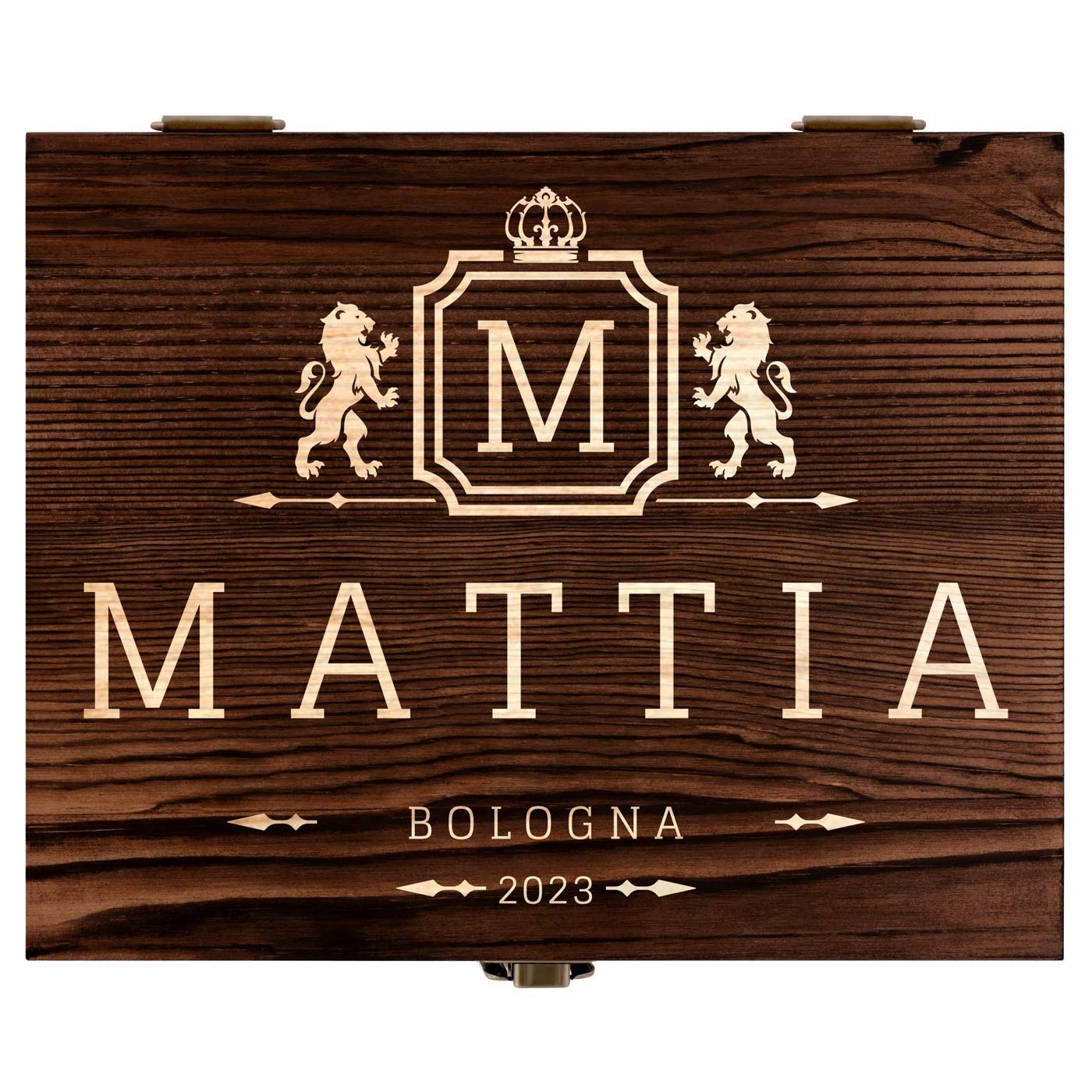 Maverton Set di Pietre da Whisky - in un cofanetto personalizzato - 8 cubetti di ghiaccio + 2 bicchieri - riutilizzabili - in granito - regalo compleanno uomo - nord