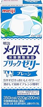 メイバランス　ブリックゼリー 明治メイバランスブリックゼリー ミックスフルーツ味｜治療用