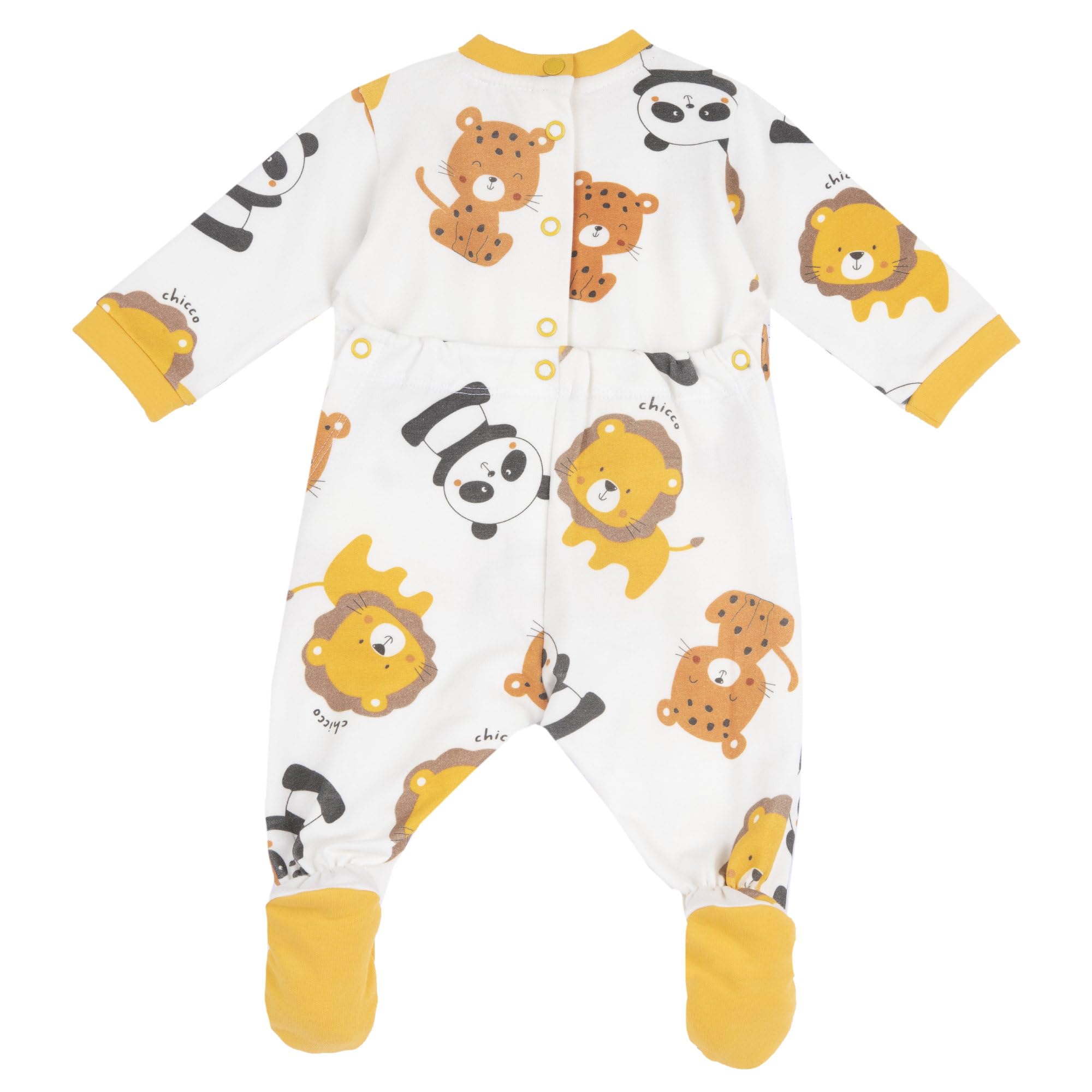 Chicco Unisex Baby Overall mit Klappenöffnung Bottone (1er Pack)