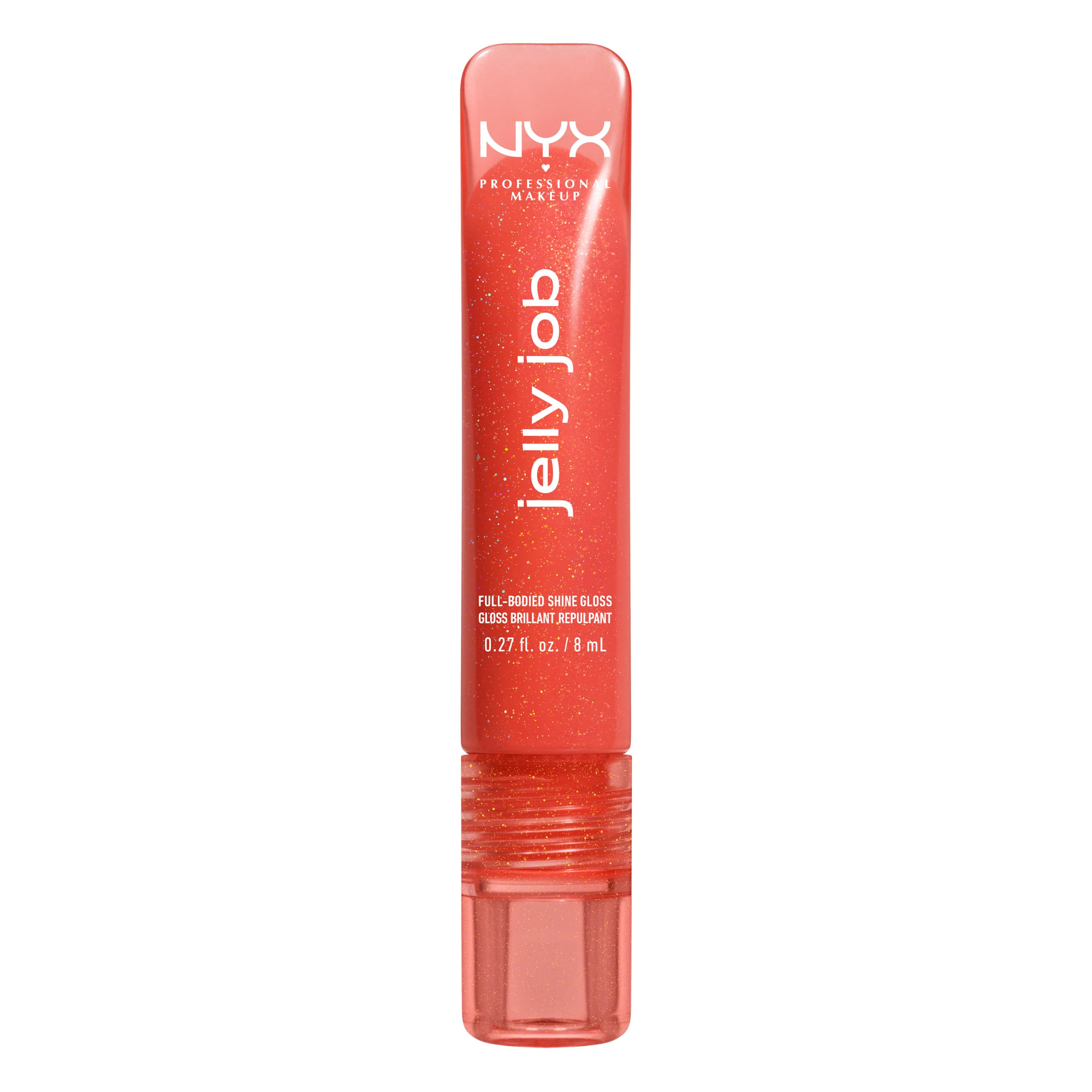 NYX Professional Makeup Lip Gloss, Plumping Peptide Formula, Jelly Squeeze