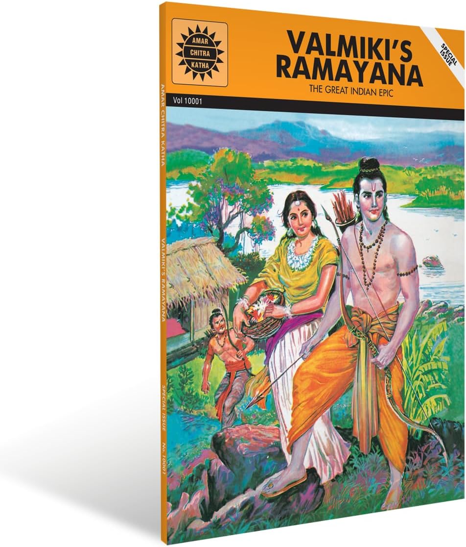 Valmiki's Ramayana: The Great Indian Epic (Amar Chitra Katha)
