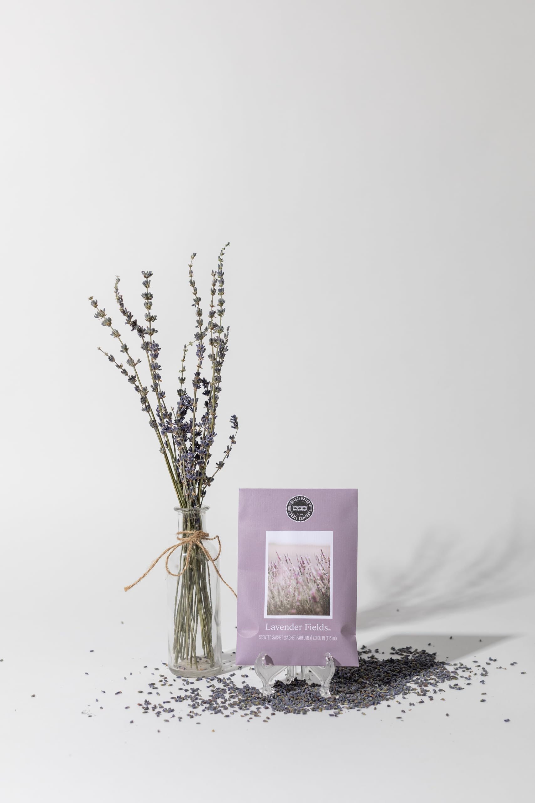 Bridgewater LAVENDER FIELDS duża saszetka zapachowa, zapachowa szuflada, szafa zapachowa, odświeżacz do salonu, sypialni, łazienki, kosza na pranie lub samochodu