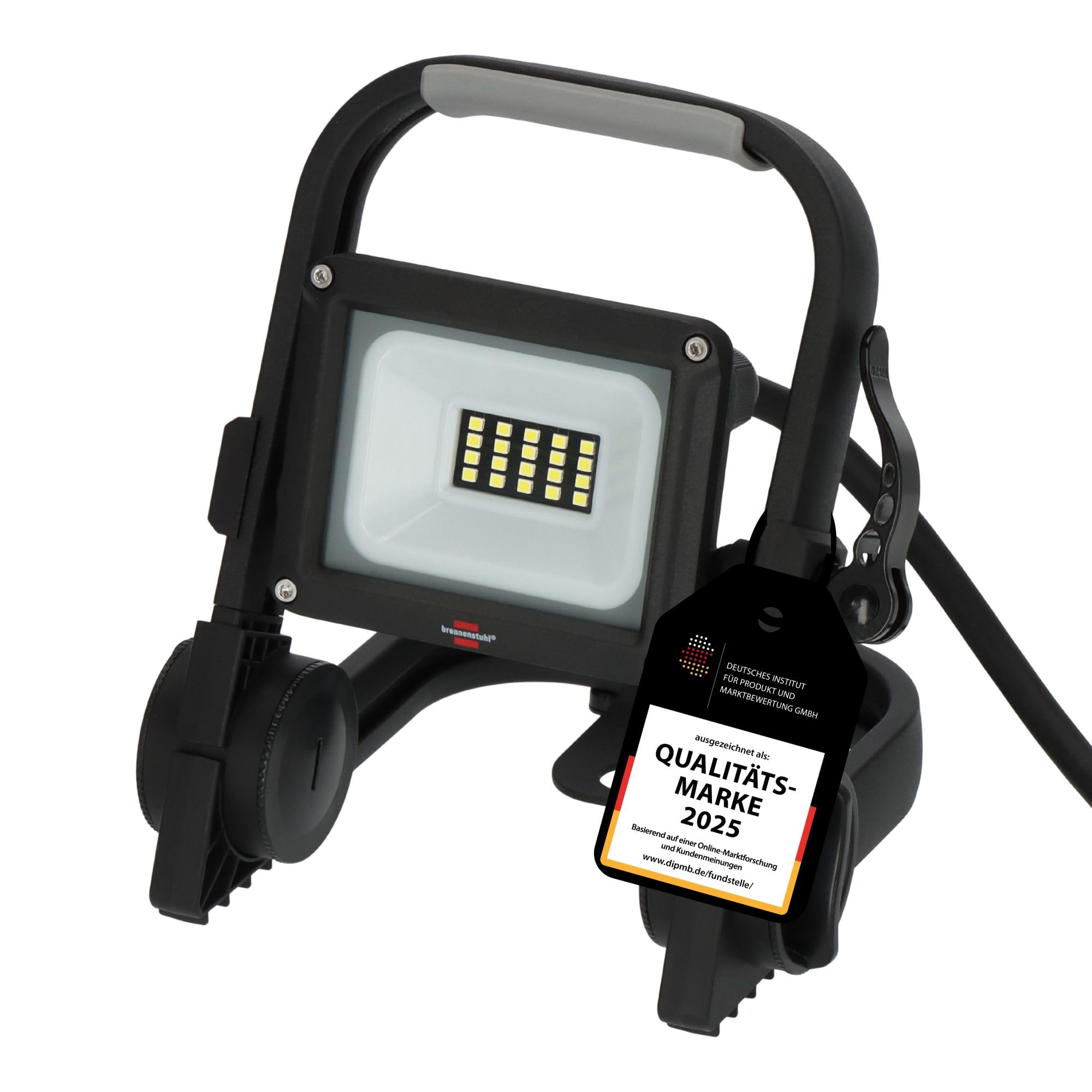 NUEVO 2024 - Foco LED portátil JARO 1060 M, 1150 lm, 10 W, 2 m H07RN-F 3G1,0, IP65