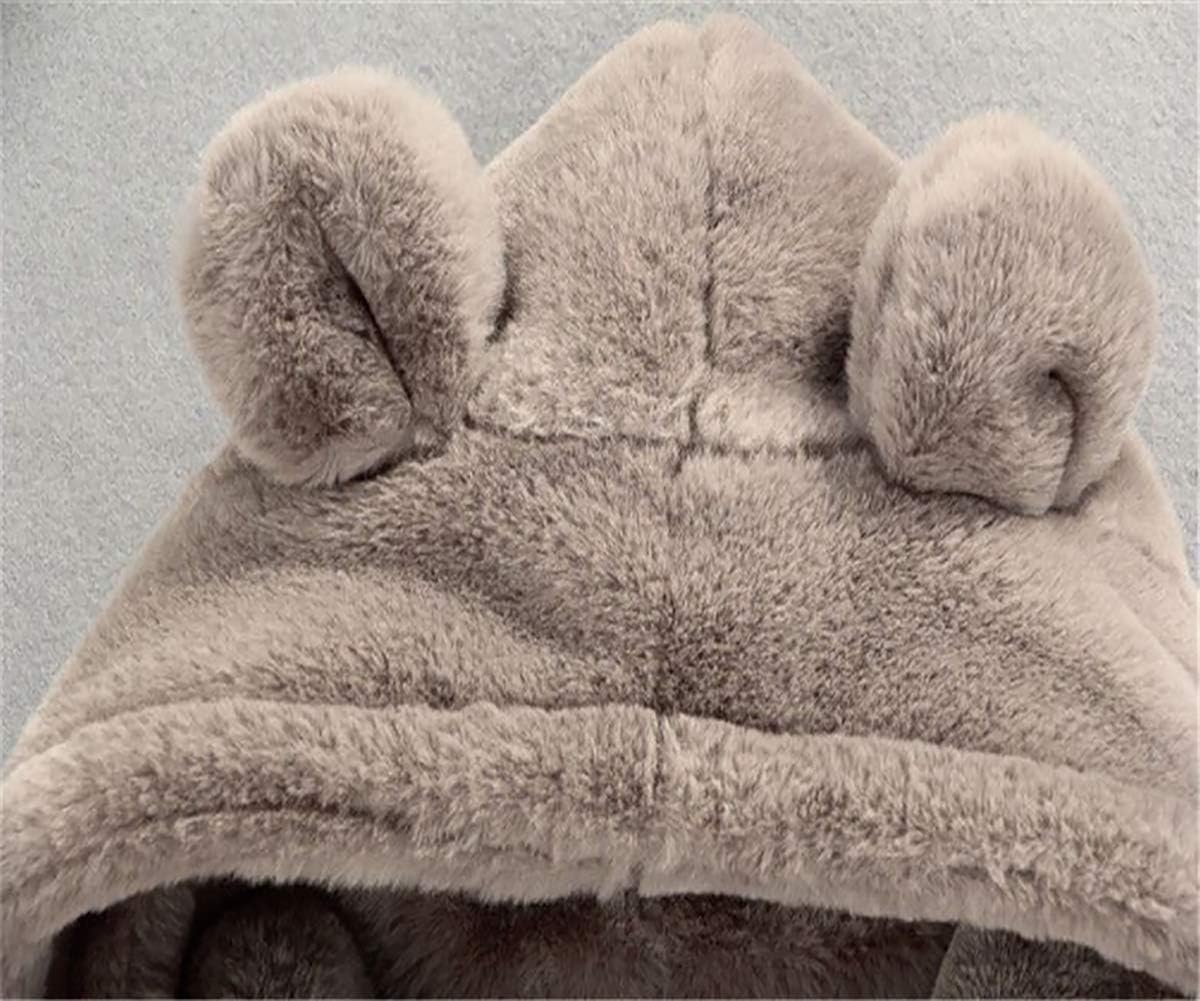 Baby Girl Winter Coats 12-18 Months ,Fur Coats for Boys Girls Outerwear Jackets & Coats ,Fall Coats for Girls1-2T Grey100