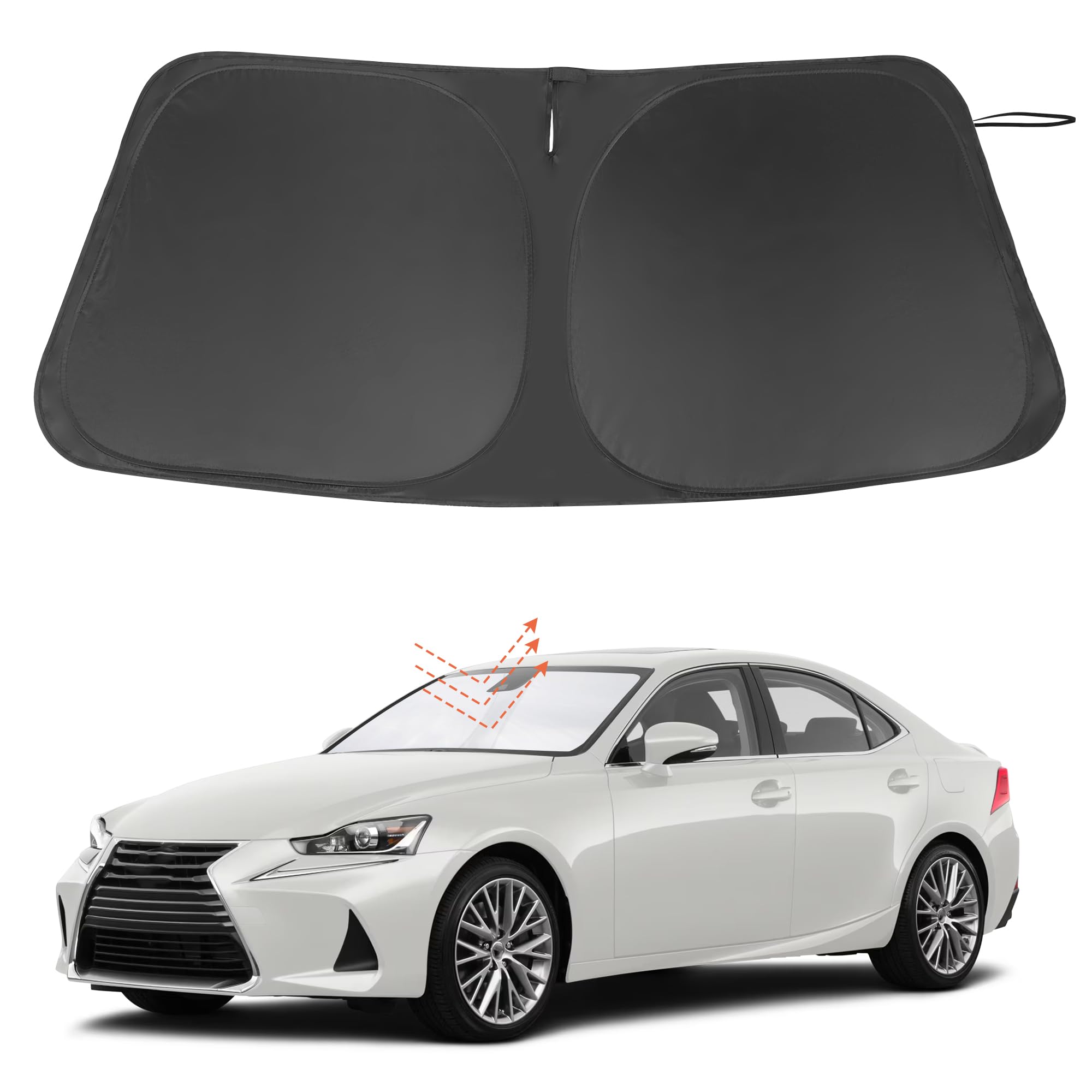Windshield Sun Shade for 2014-2020 Le xus is Sedan Accessories