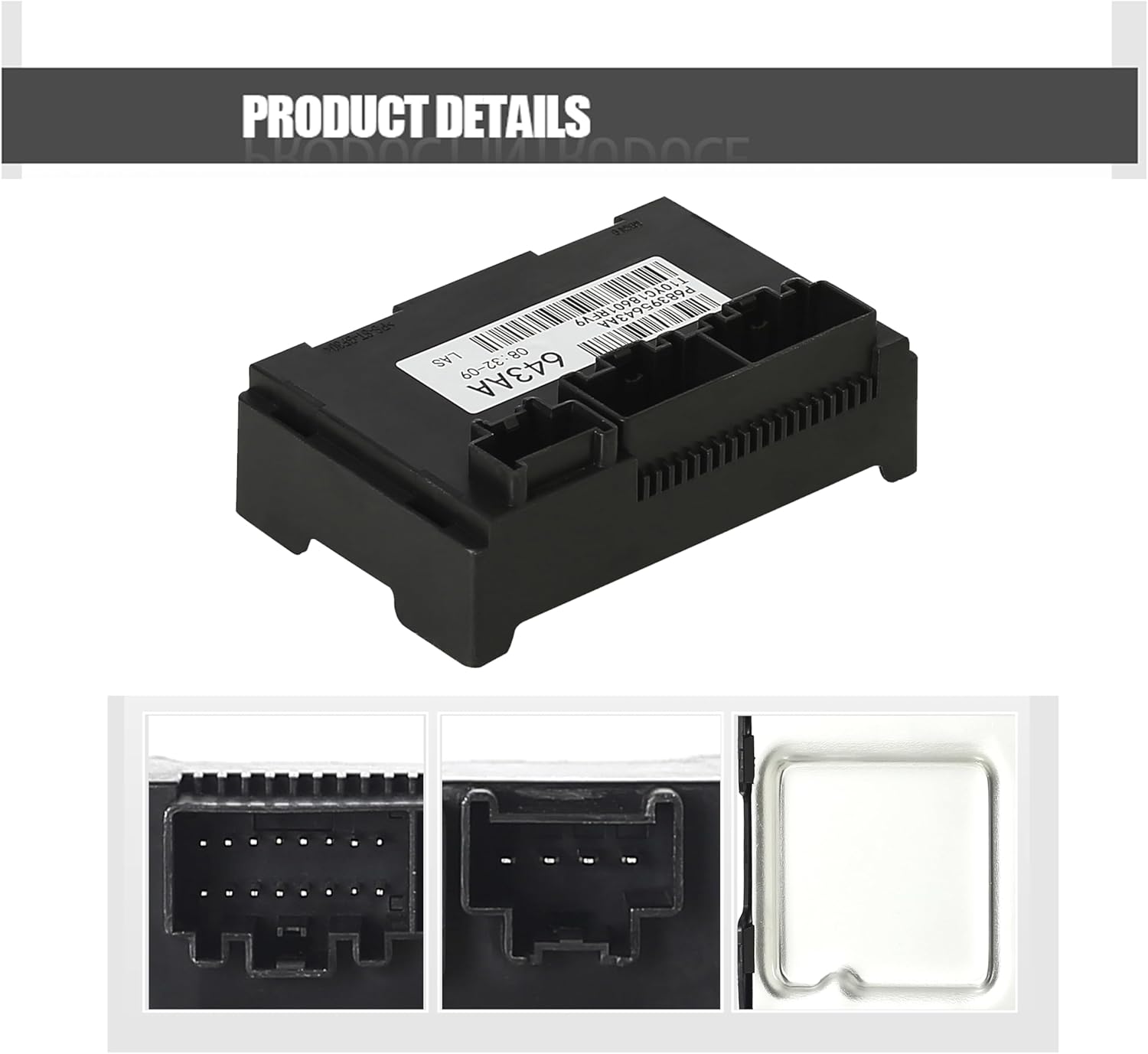 68395643aa Transfer Case Control Module Compatible with 2011-2013 Jeep Grand Cherokee Dodge Durango 3.6L V6 / 5.7L V8 Replace 56029423AI, 56029423AJ, 56029423AK (2011-2013)