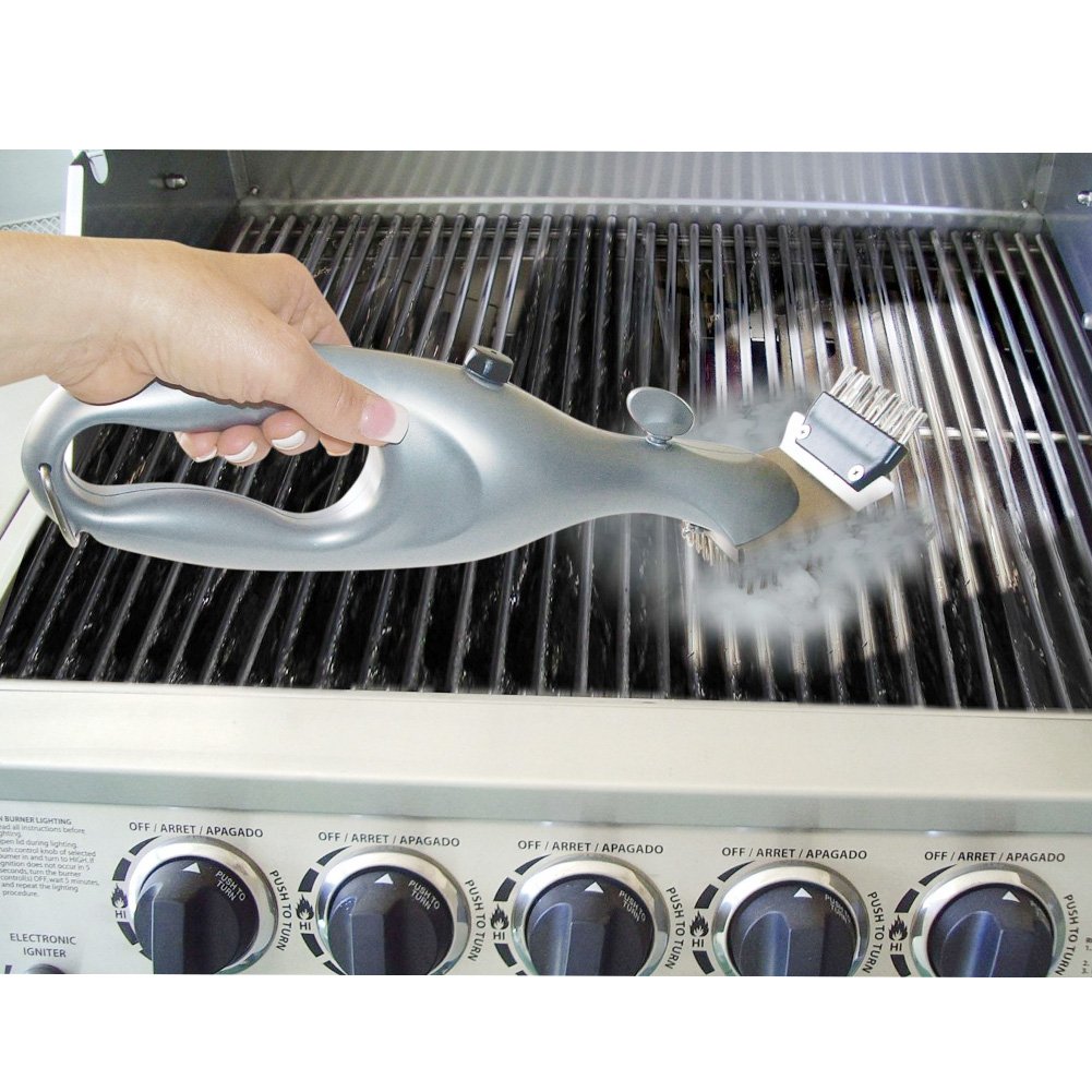 Brosse Nettoyage Gril Barbecue Triangulaire - 30 Cm - Acier Inoxydable - Poignée Longue - Avec Gants