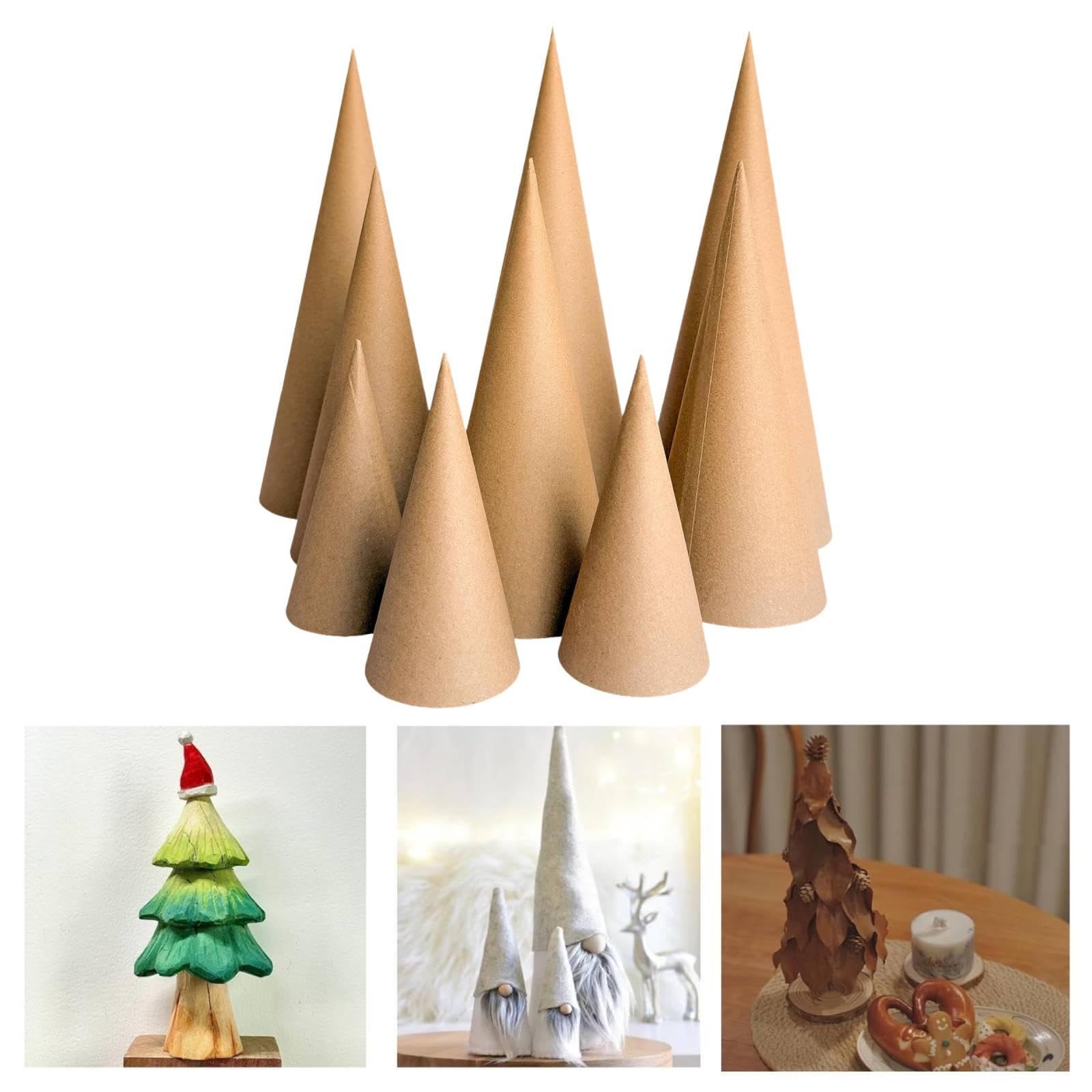 carta affusolati, cartone, mani, forniture per feste fai da te, fondo aperto per lavori artigianali, decorazione albero di Natale, Style a