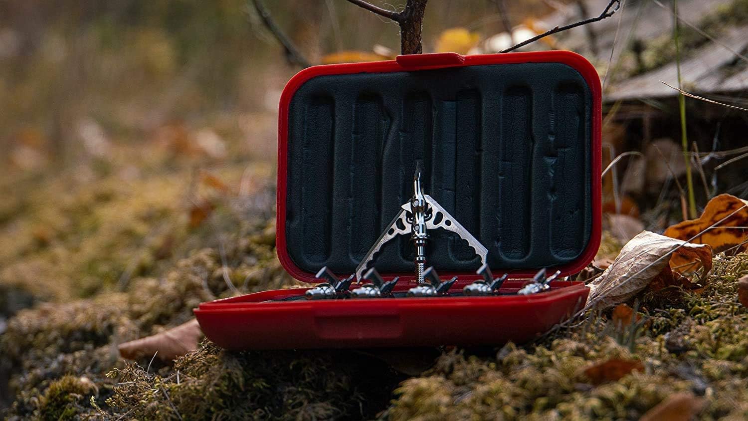 RAGE Hypodermic NC 2-Blade 100gr Hunting Broadhead (R38100), Hybrid Tip, No Collar Blade Lock.035” Thick Swept-Back Angled Blades with a 2” Cutting Diameter, Machined Stainless Steel Ferrule, 3-Pack : Sports & Outdoors