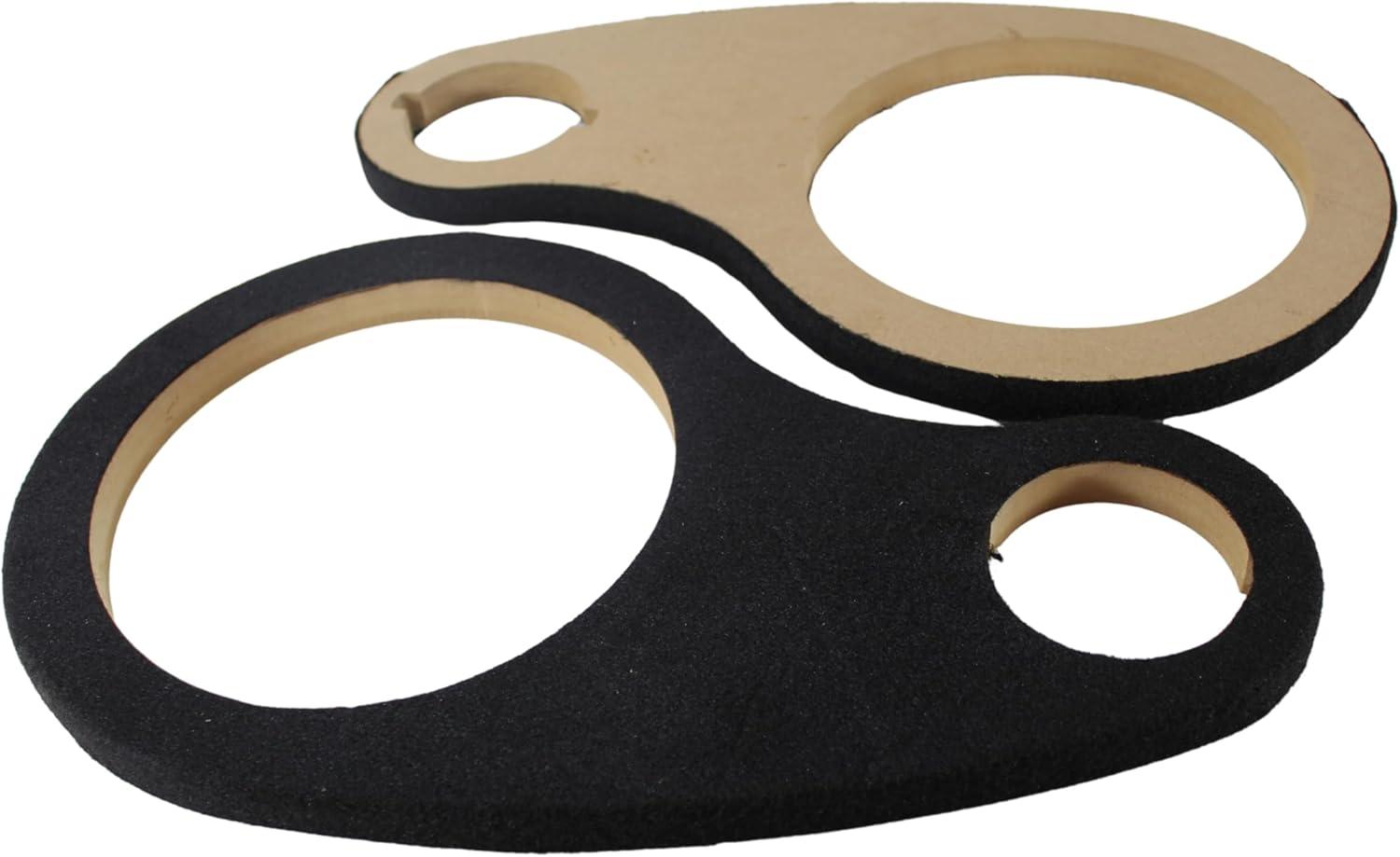 Audiopipe RING8CTW Pipemans Carpeted [1] 8 Wood Ring With [1] 2-7/8 Tweeter Opening Sold In Pairs