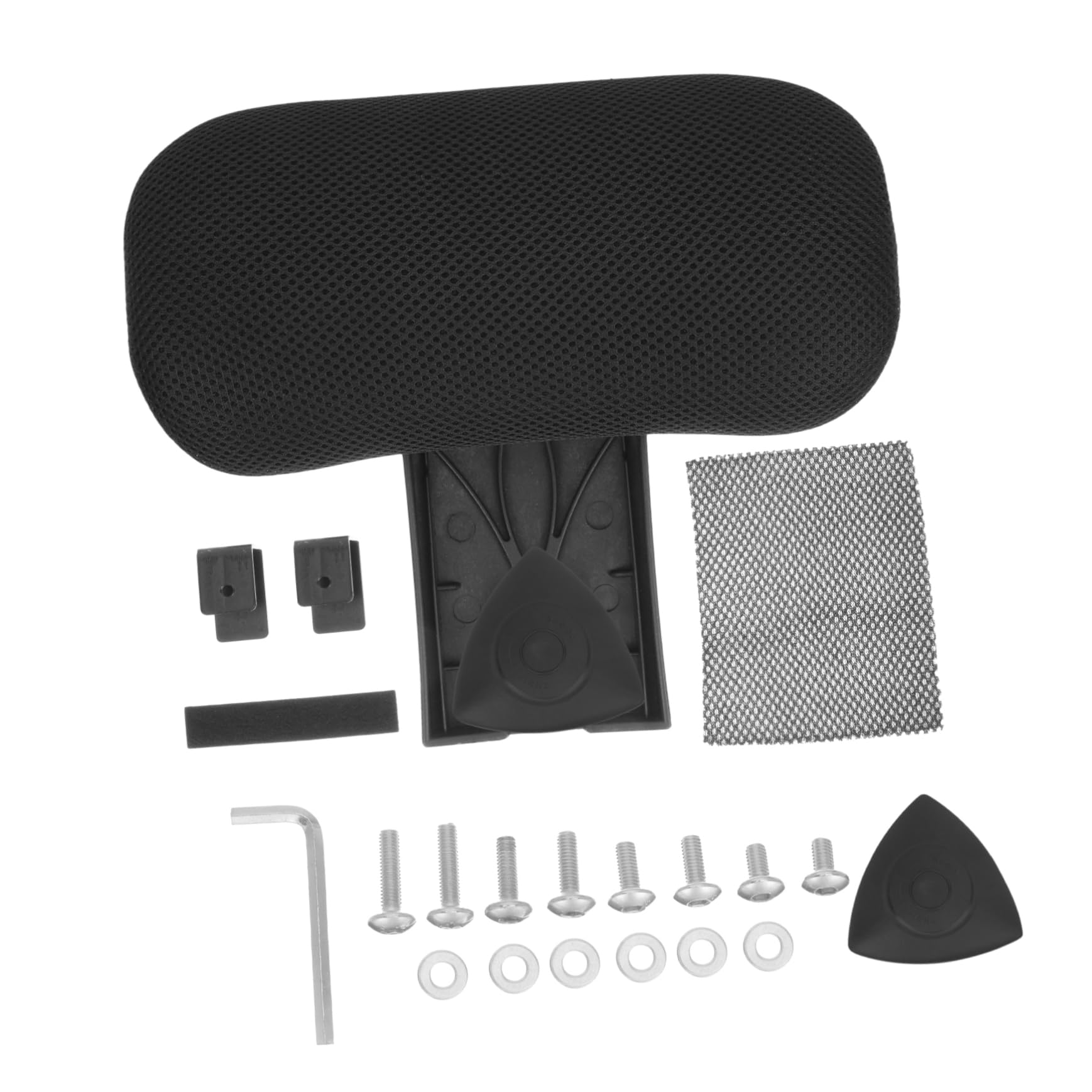 Appui-tête Réglable Pour Chaise De Bureau - Coussin Cervical En Maille Respirante | Support Ergonomique Détachable