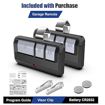 専用 セット Garage Door Opener Remote for LiftMaster Chamberlain