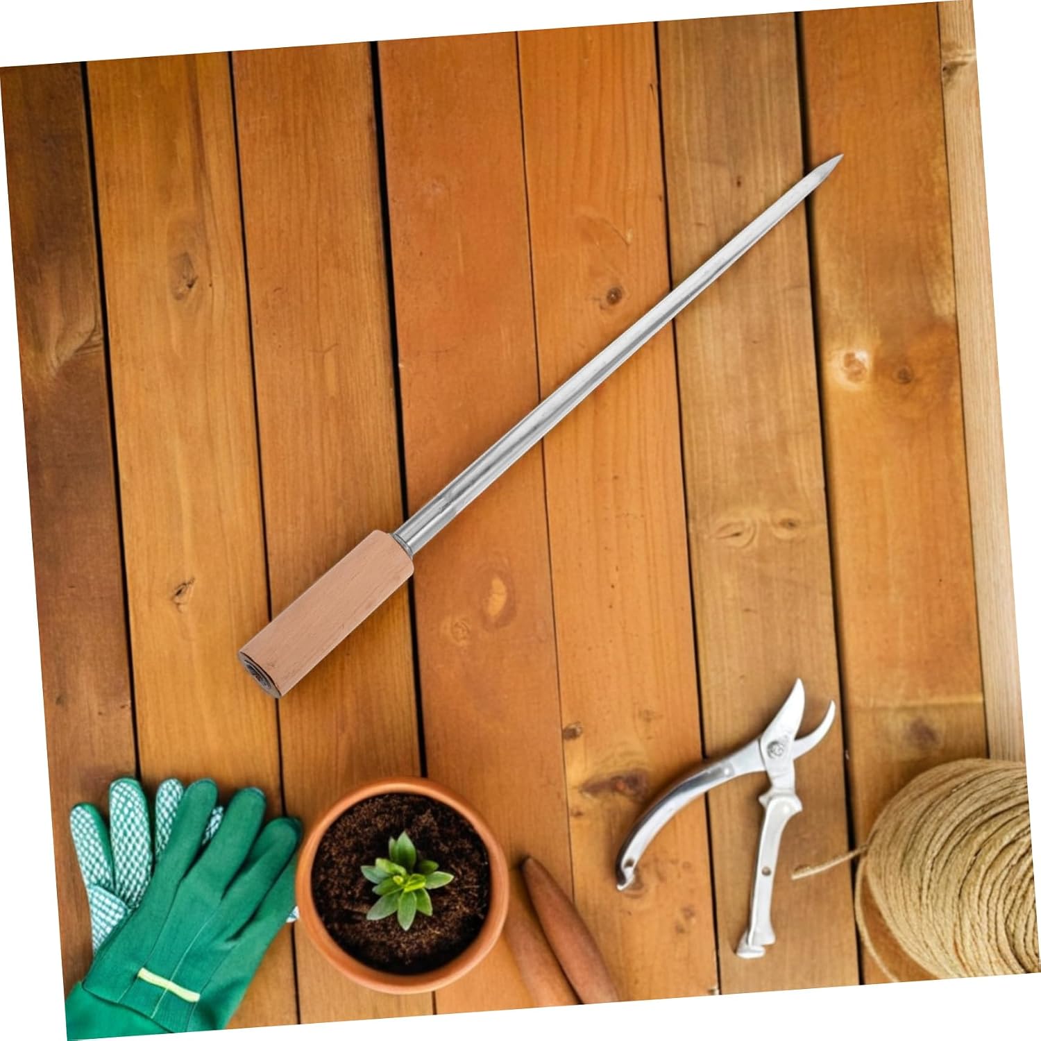 Stainless Steel Grain Probe Sampler for Accurate Agriculture Sampling Powder Sampler for Grains Fertilizer Seeds and Pellets User-Friendly Design for Repeated Use