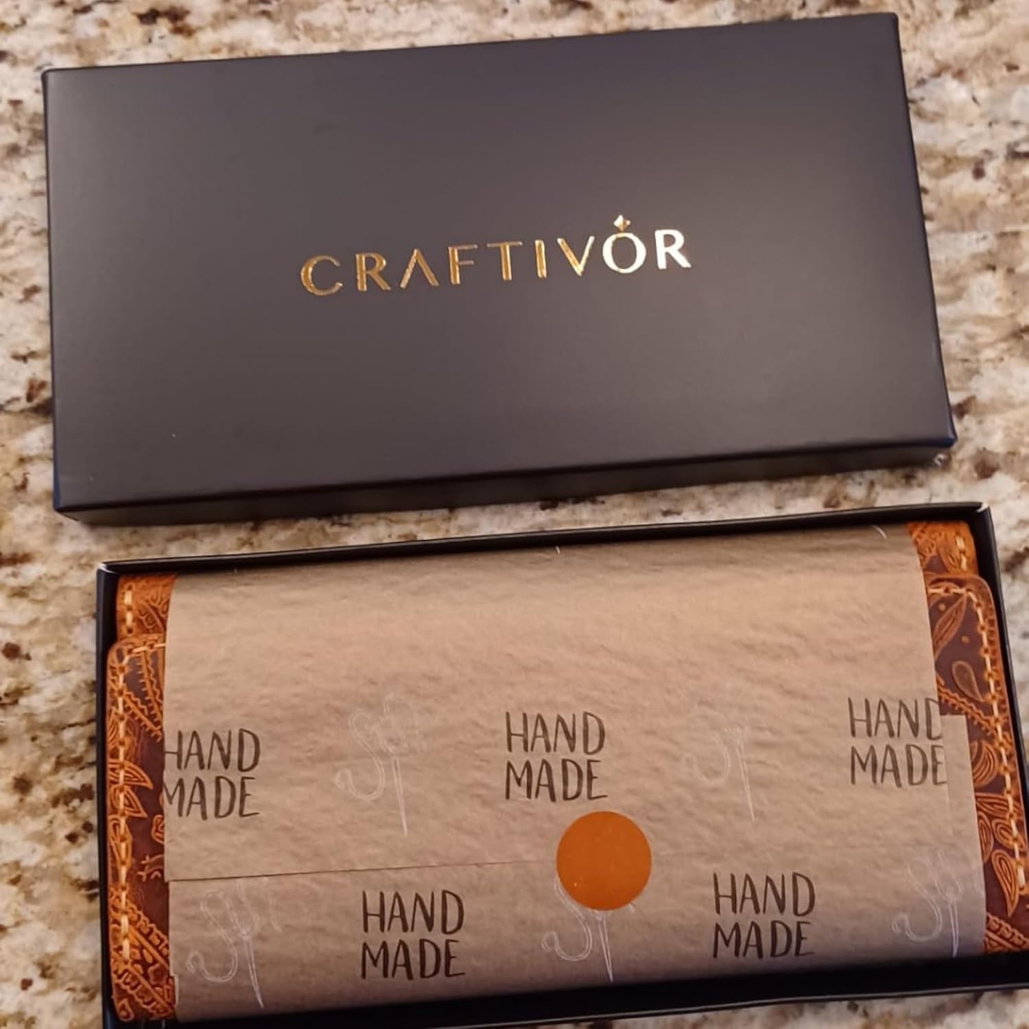 Genuine Leather Handmade Wallet for Women Large Capacity Credit Card Holder Ladies Bifold Long Clutch Handbag Slim Minimalist Western Purse with Zipper Pocket - Image 9