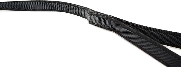 Color & Gray Super-Grip Leash with Handle, 20 mm x 1 m, Black-Gray - 2
