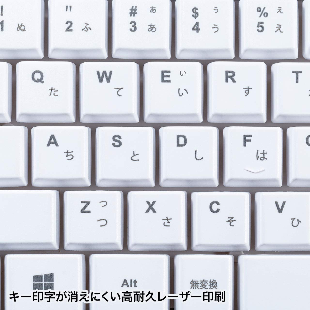 ホワイト 日本語配列 スリムキーボード 本体 Amazon.co.jp: サンワサプライ ワイヤレスキーボード USB接続