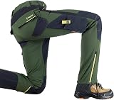 PANTALONE DYNAMIC GIARDINIERE TG.M VERD/NERO - 5