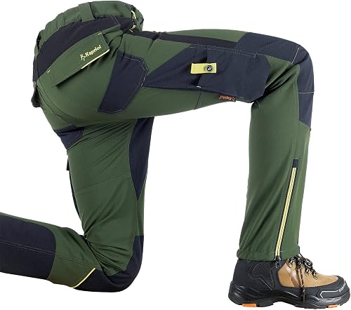 PANTALONE DYNAMIC GIARDINIERE TG.M VERD/NERO - 5