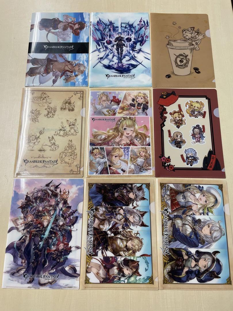 グラブル クリアファイル まとめ Amazon.co.jp: グラブル クリアファイル セット : Toys & Games