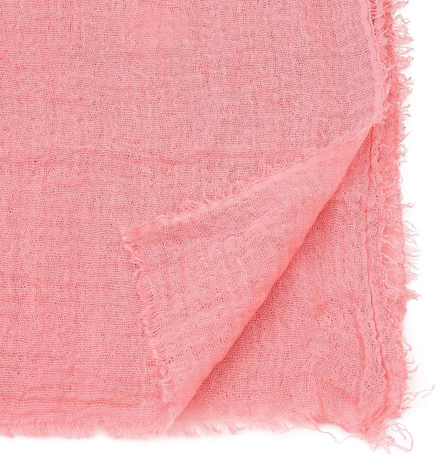 EVQ Soft Cotton Hemp Scarf Wrap Long Hijab Scarves for Women - Image 3