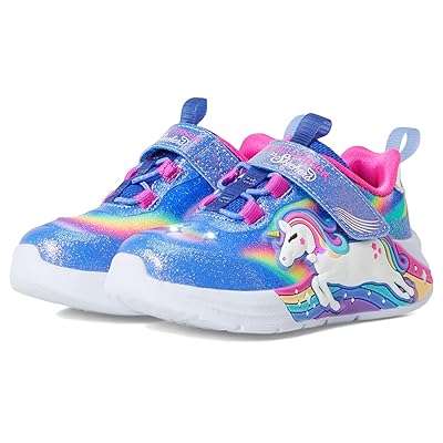 SKECHERS KIDS Unicorn Chaser 302298L (Toddler) Girls Shoes Blue/Multi